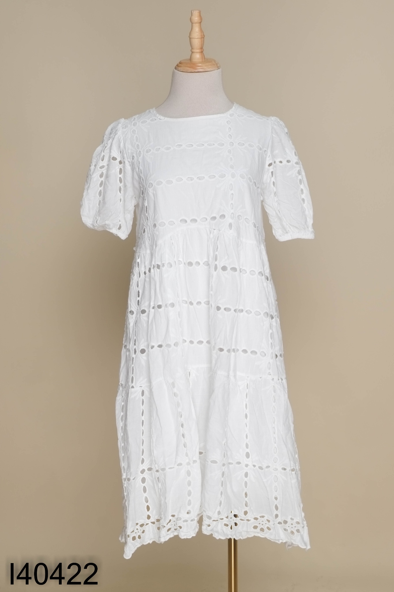 Váy CHAOHAN babydoll trắng