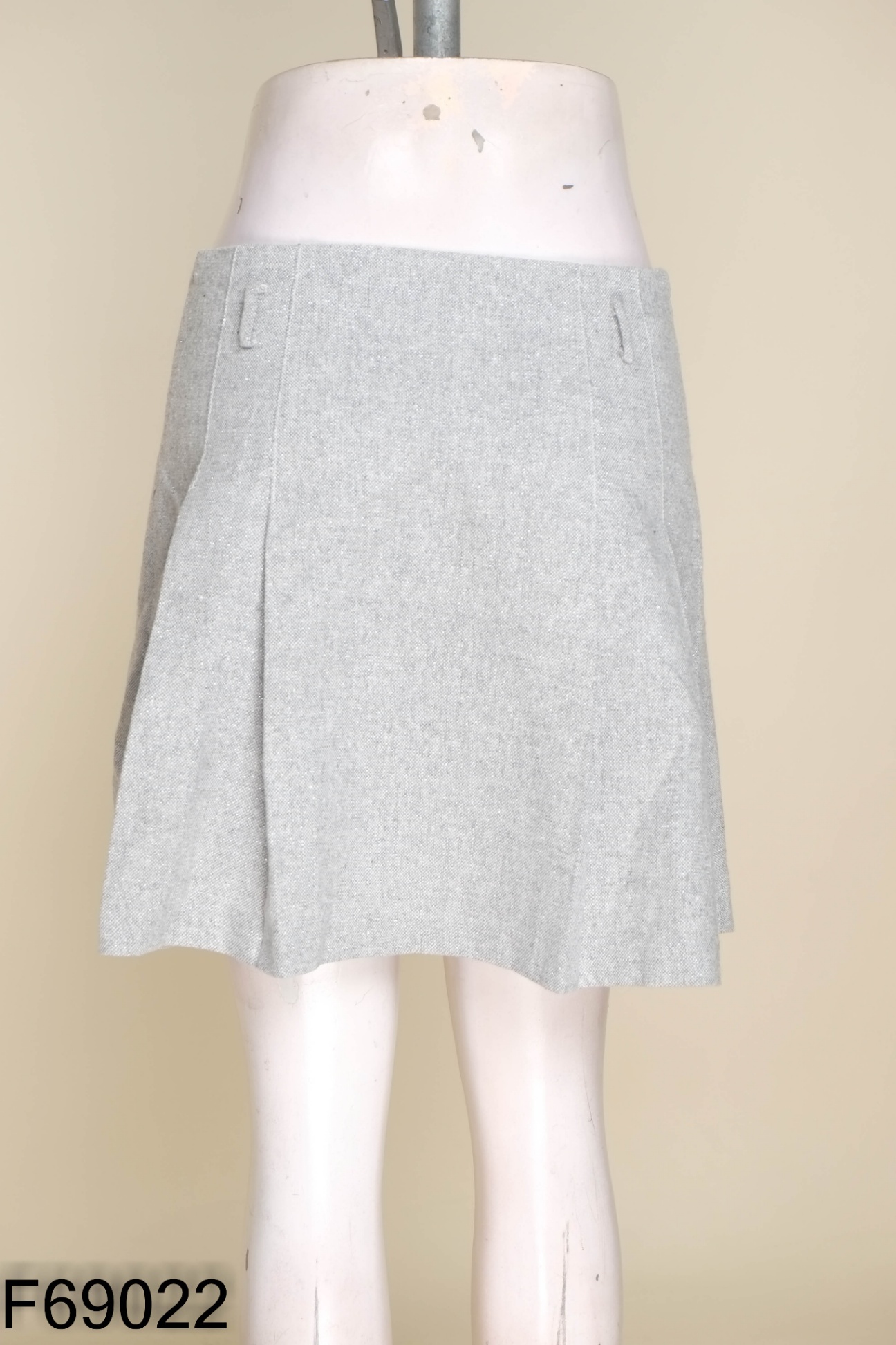 Chân váy ADORE DRESS xám ánh nhũ