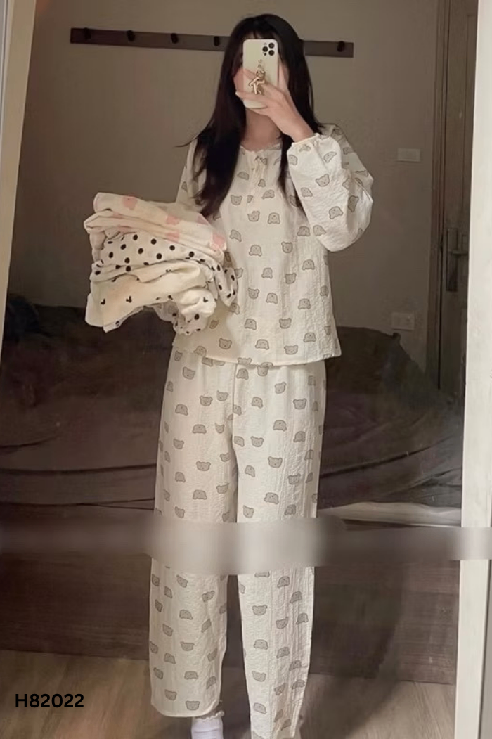 Set Pijama be hình gấu