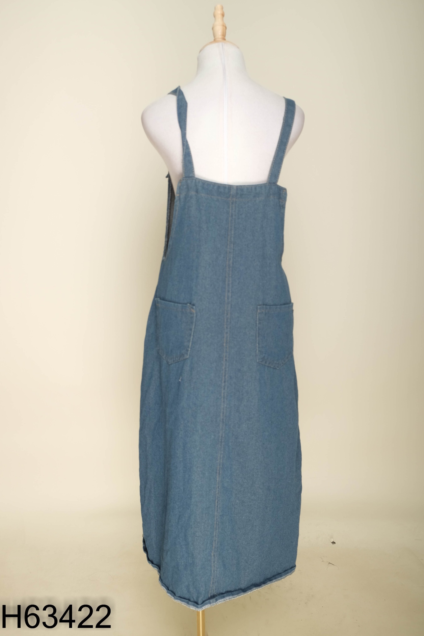 Váy yếm jeans xanh