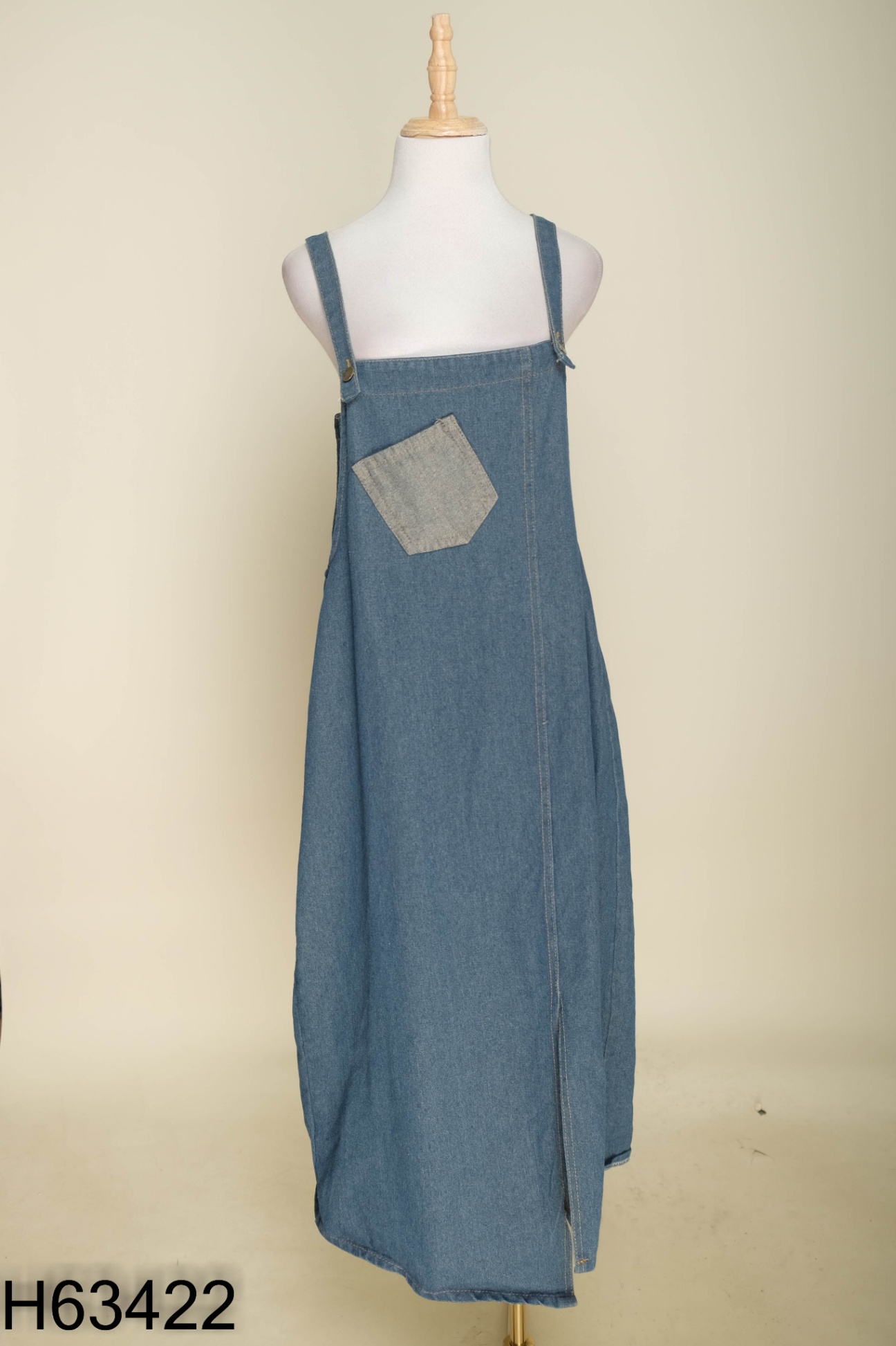Váy yếm jeans xanh