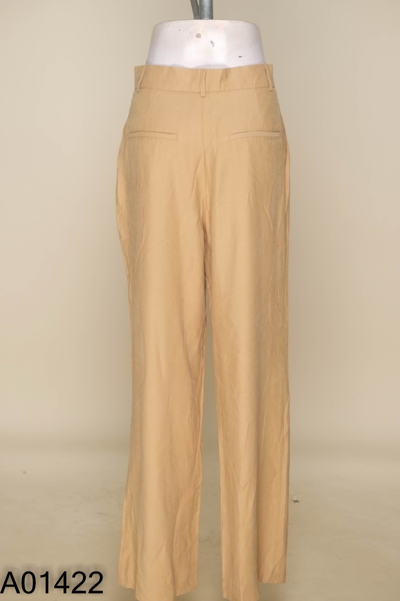 Quần ZARA culottes vải nâu