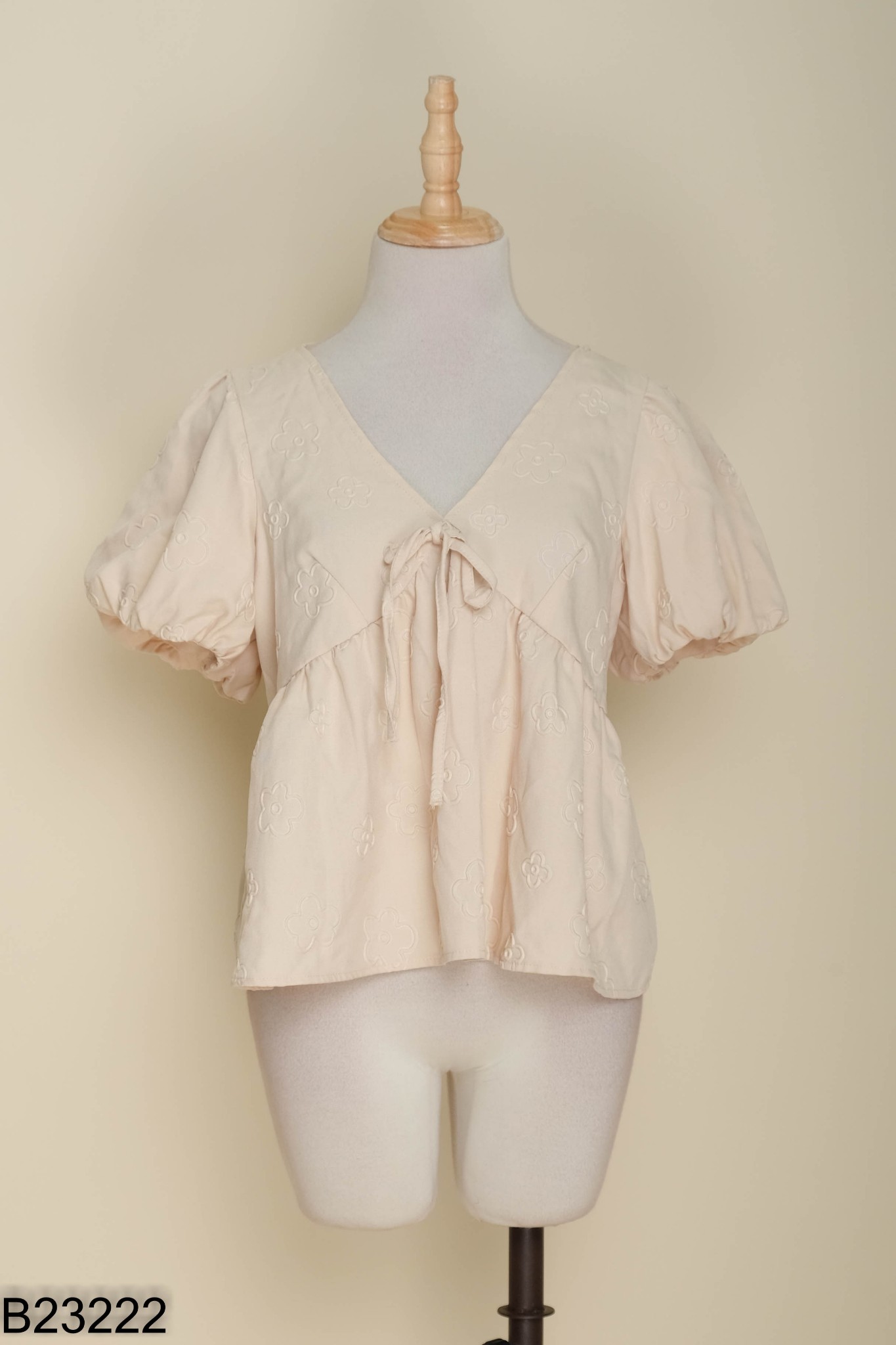 Áo FLOREAL babydoll be hoạ tiét hoa