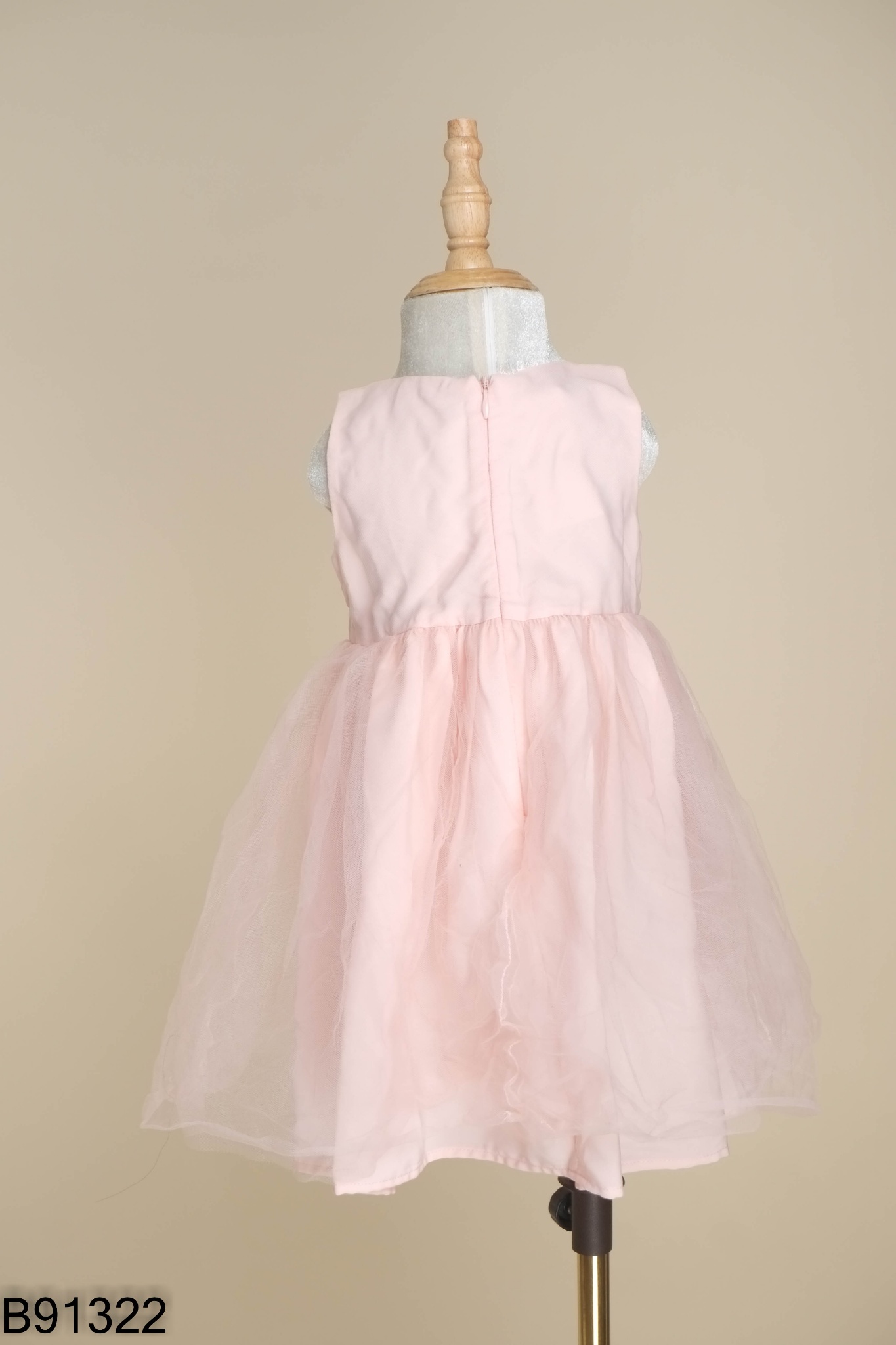 Váy lưới cam hồng KIDS