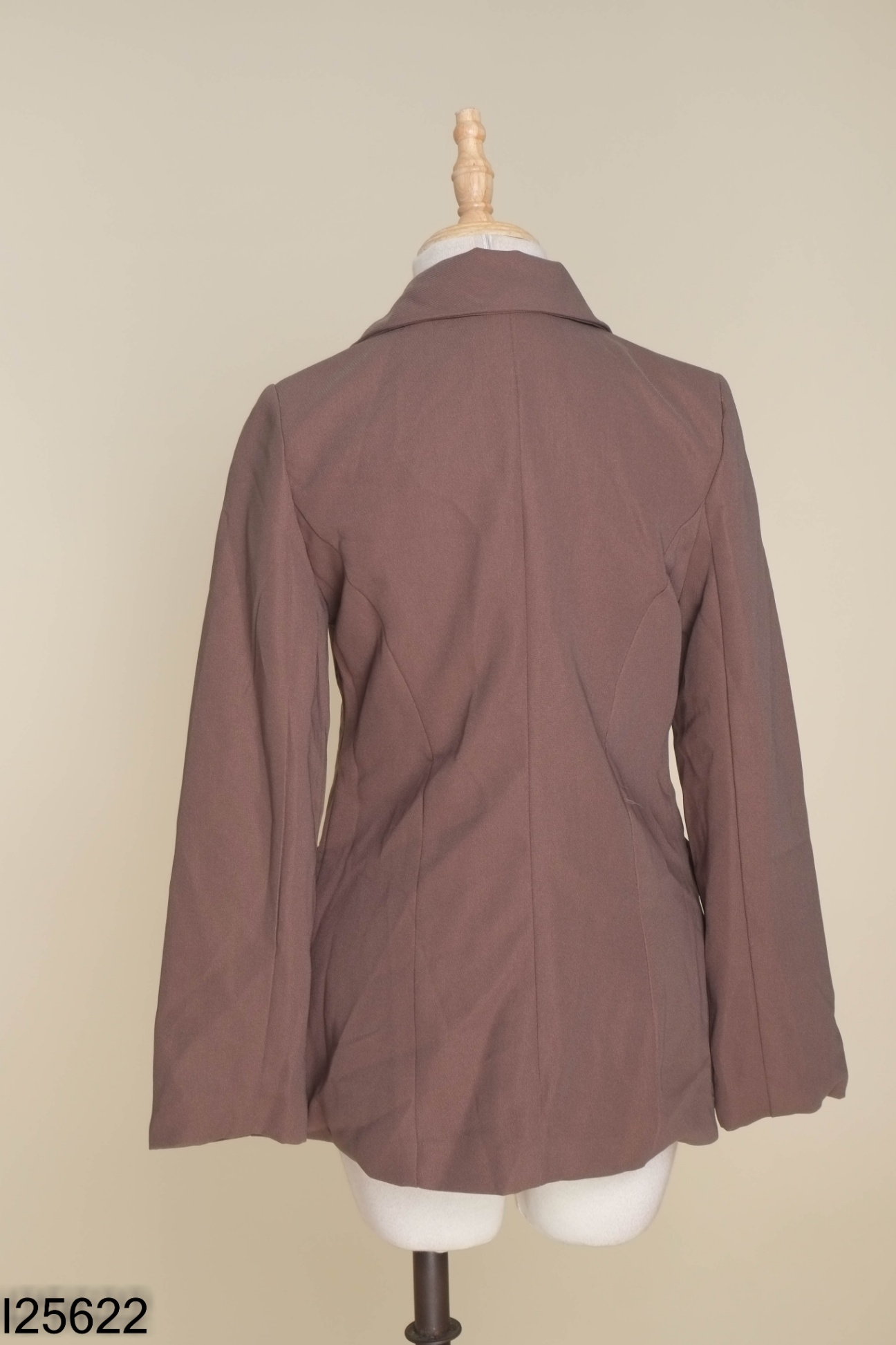 NEWTAG Blazer nâu trơn