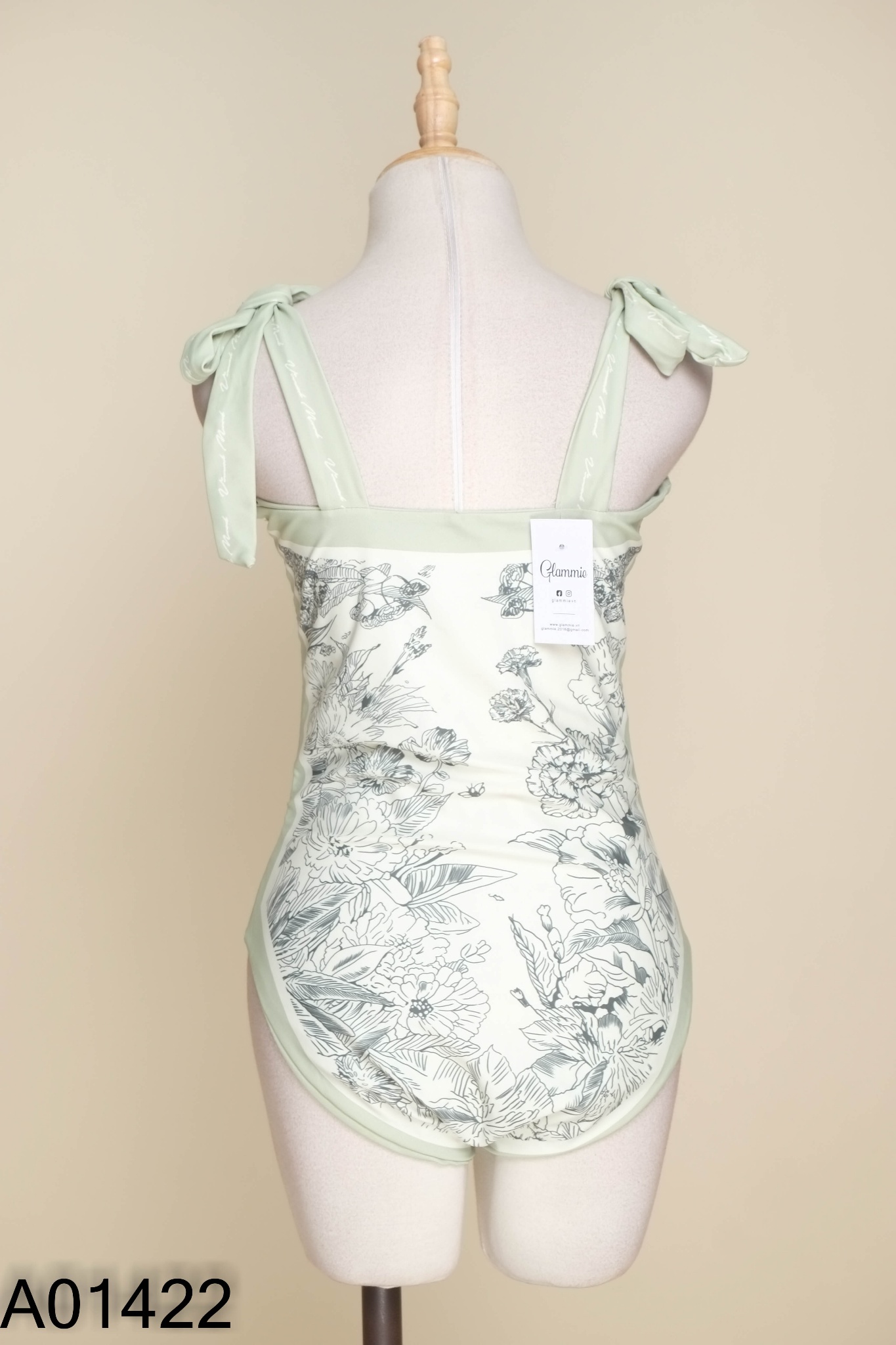 Bikini be phối xanh