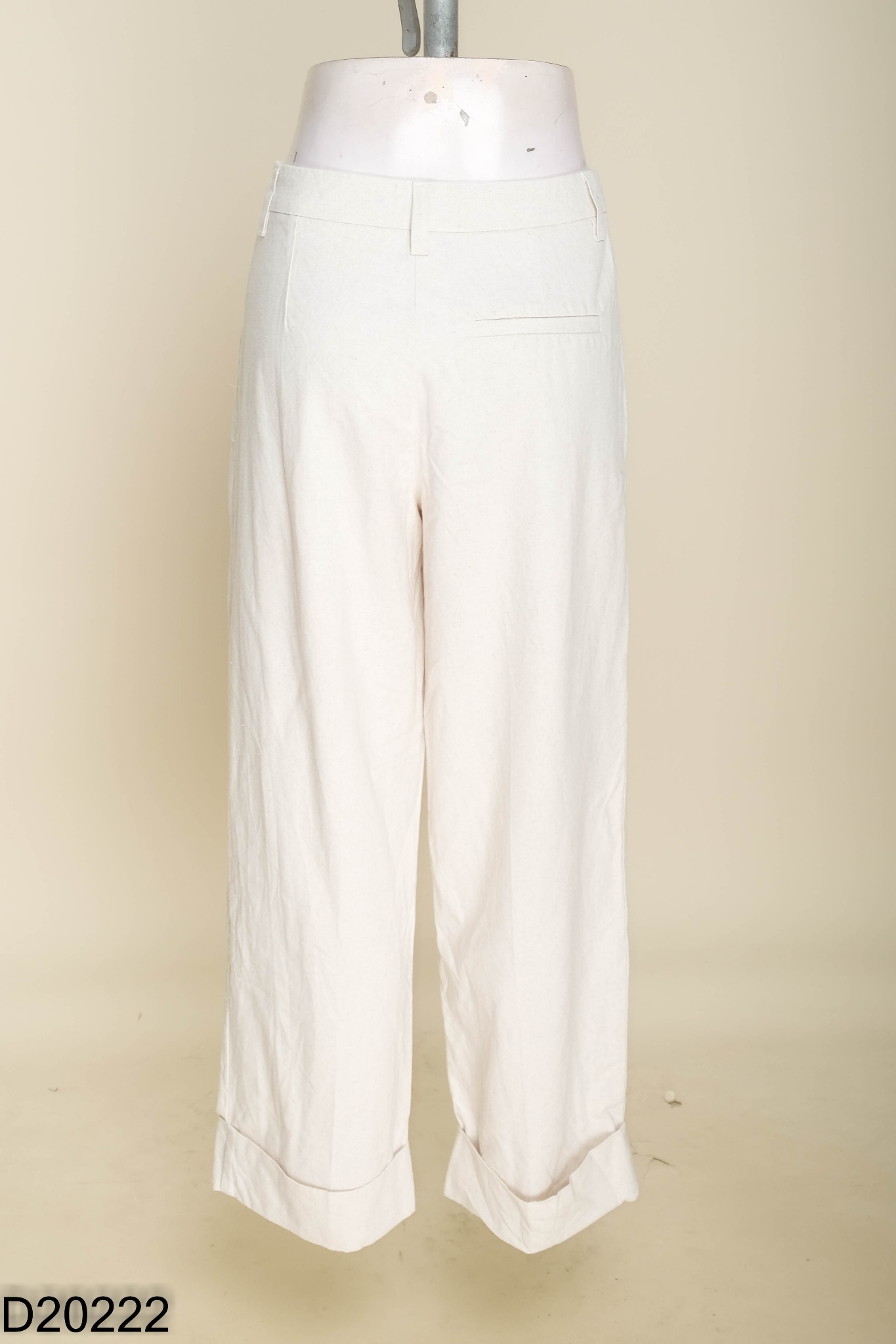 Quần MASSIMO DUTTI line be ống rộng
