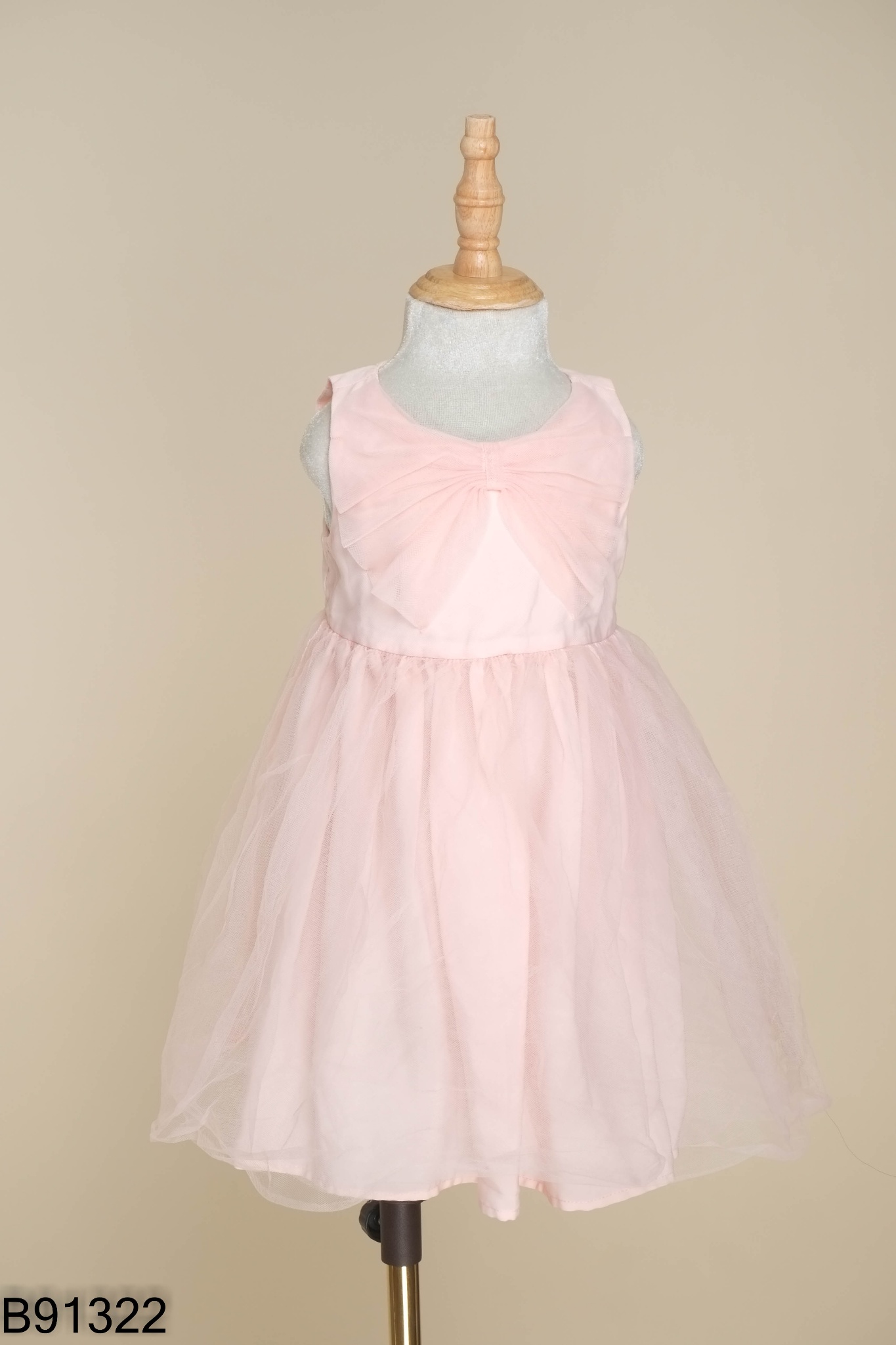 Váy lưới cam hồng KIDS