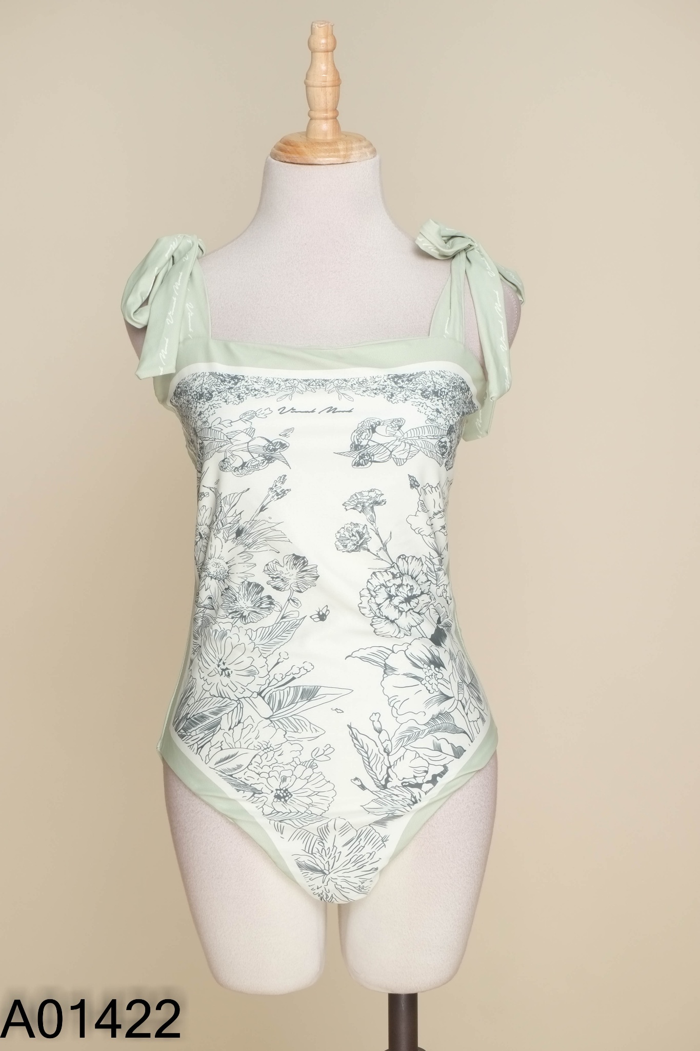 Bikini be phối xanh
