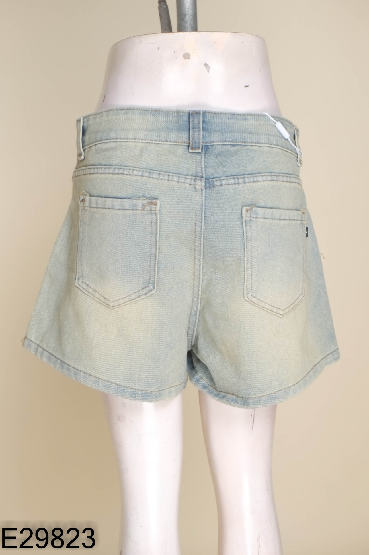 NEWTAG Quần jeans xanh bạc