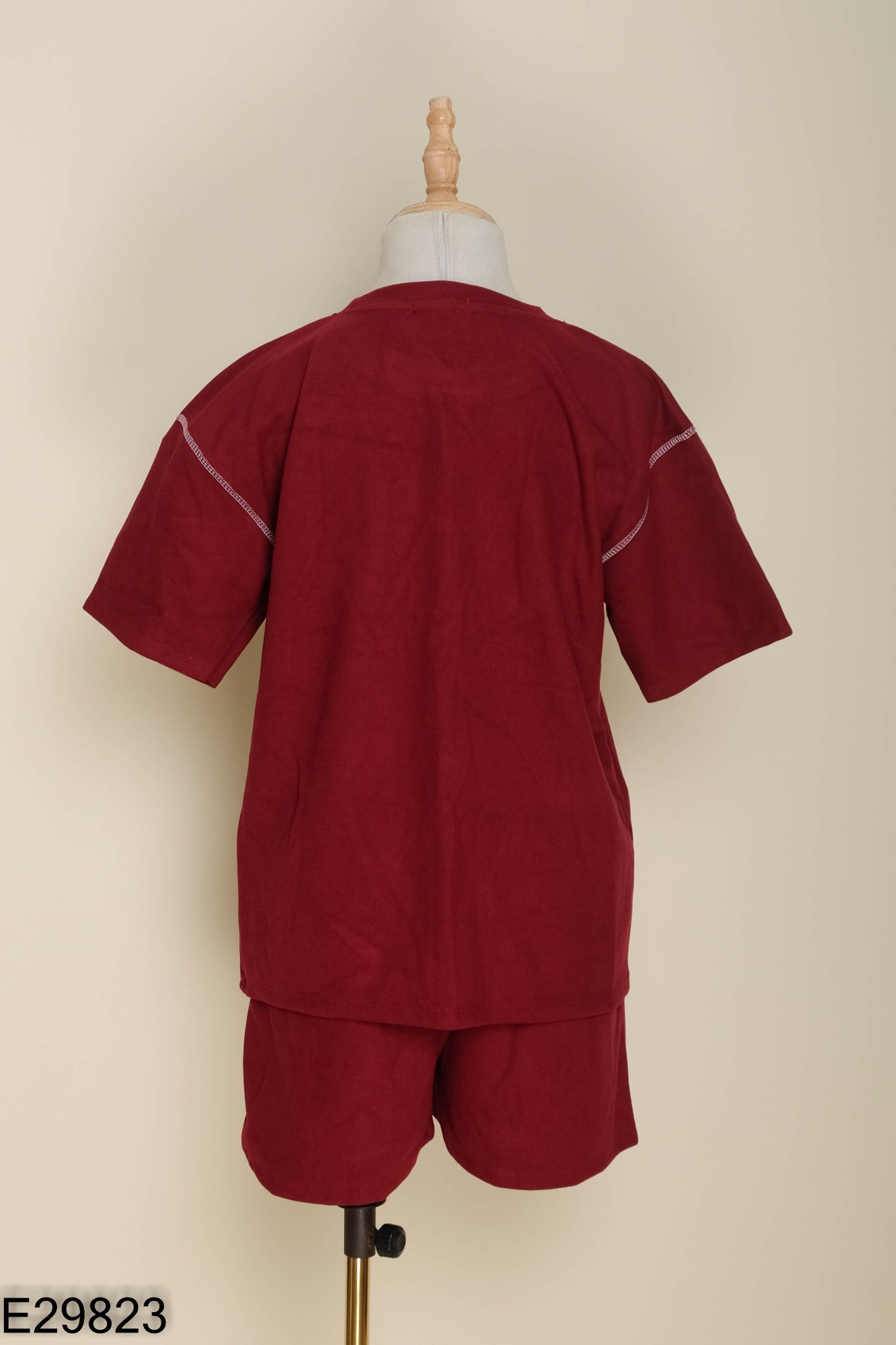 NEWTAG SET Áo thun + quần short đỏ