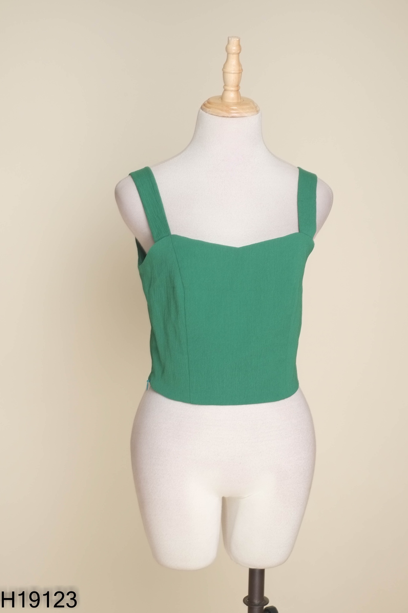 Áo EVA DE EVA xanh croptop