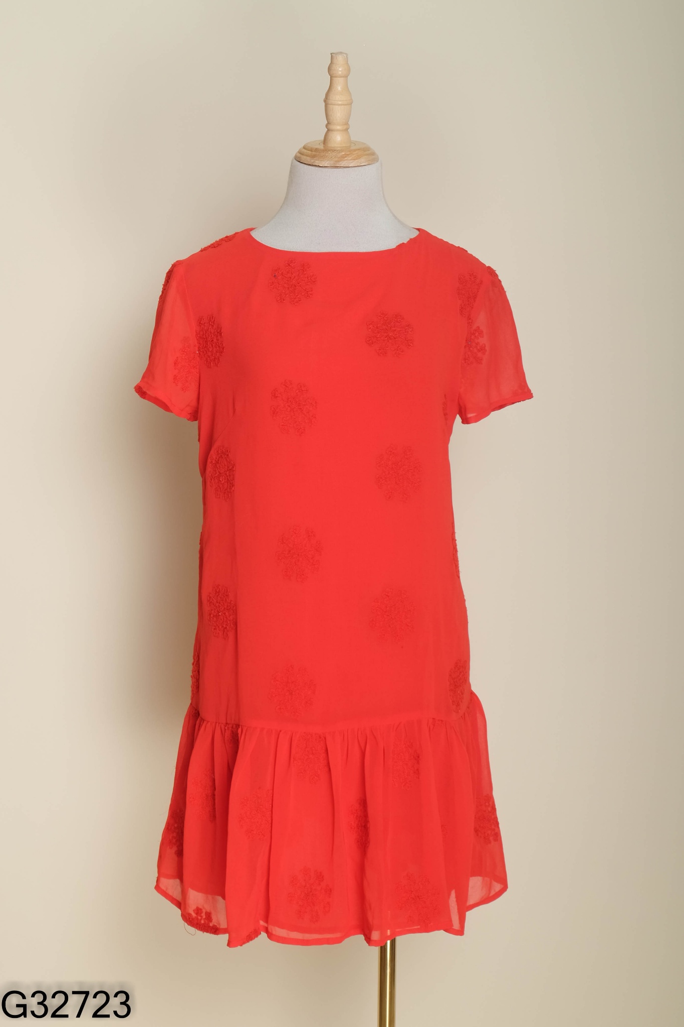 Váy TOPSHOP đỏ họa tiết