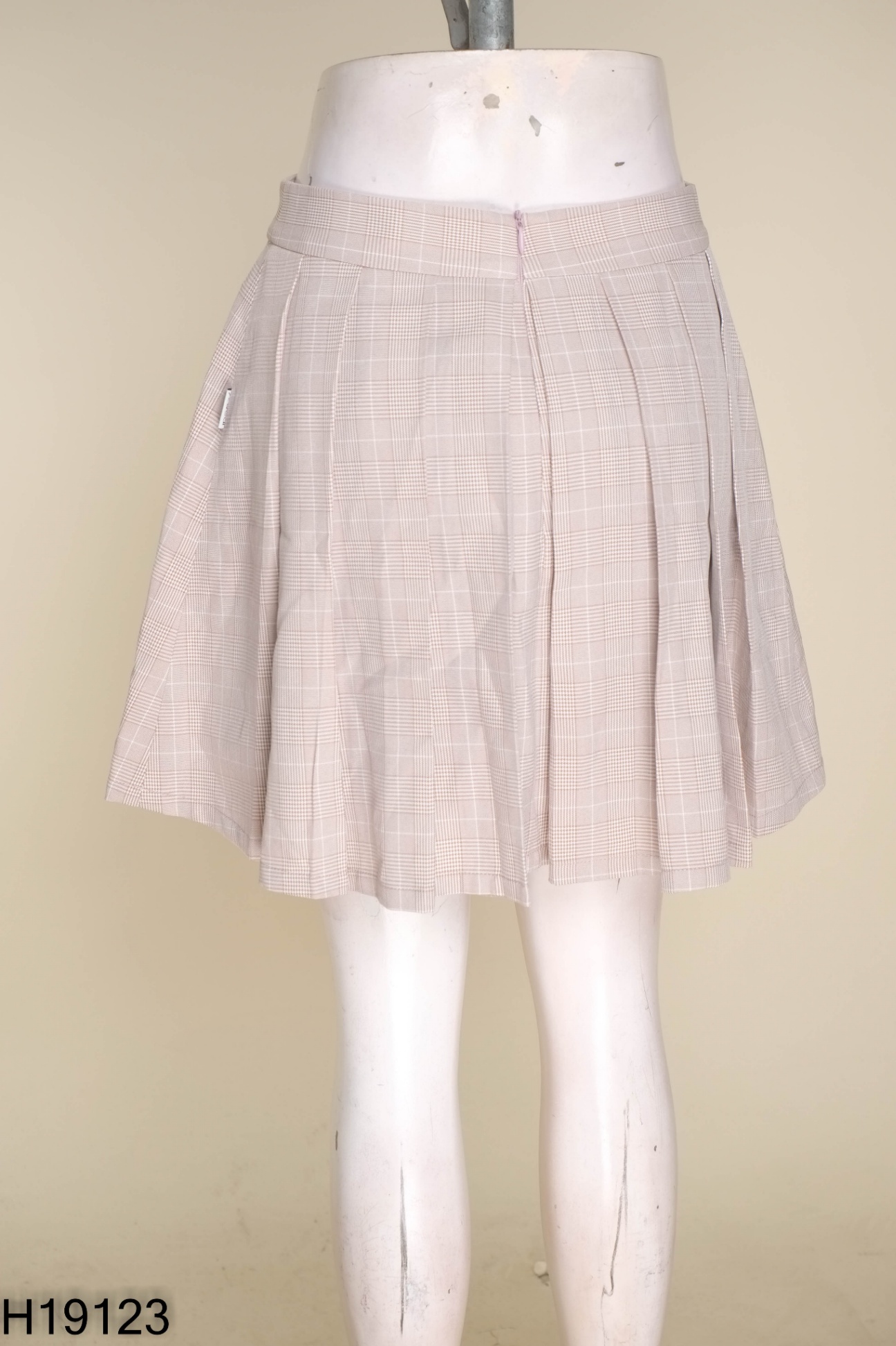 NEWTAG Chân váy 92 WEAR hồng kẻ