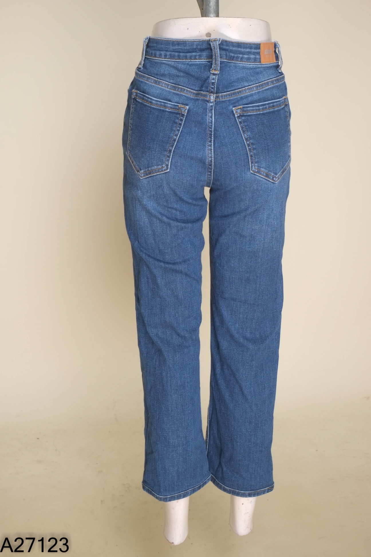 Quần CT JEANS xanh trơn
