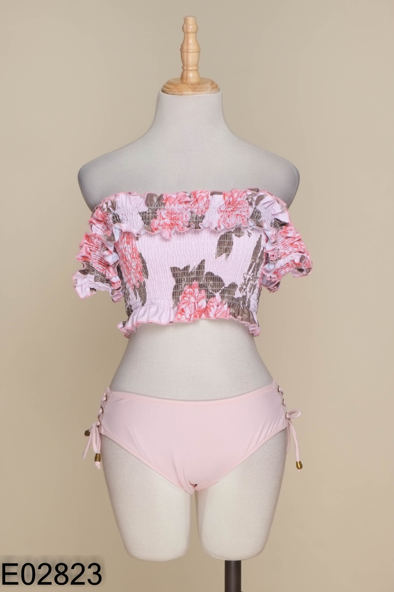 SET Bikini hồng hoa