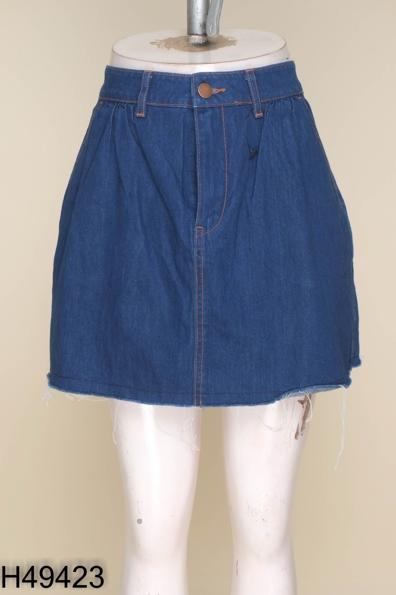 Chân váy ZARA jean xanh