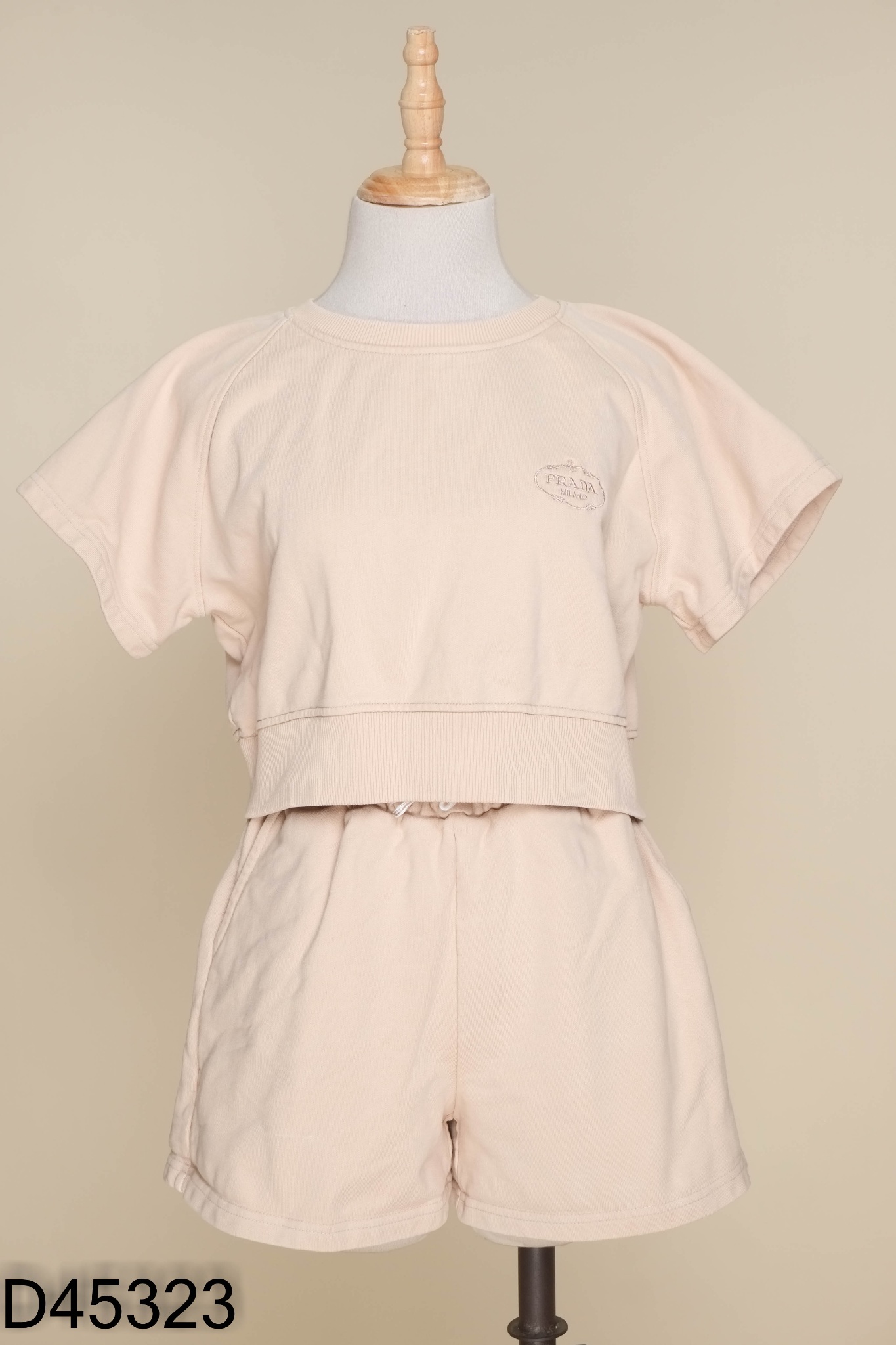 SET Áo + quần short be trơn