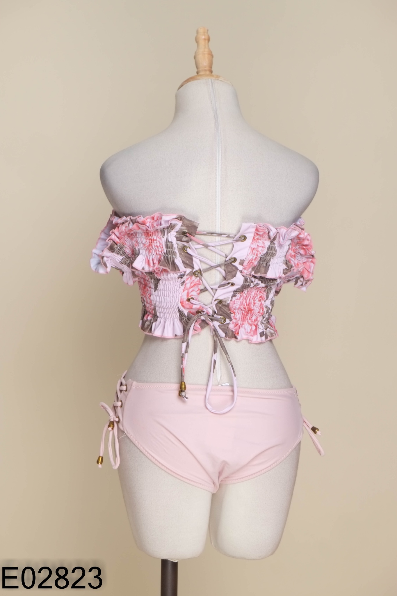 SET Bikini hồng hoa
