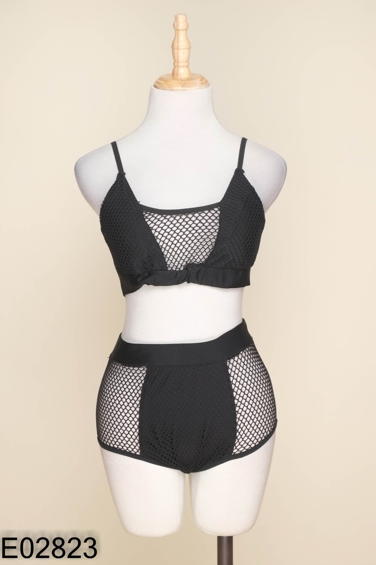 SET Bikini lưới đen