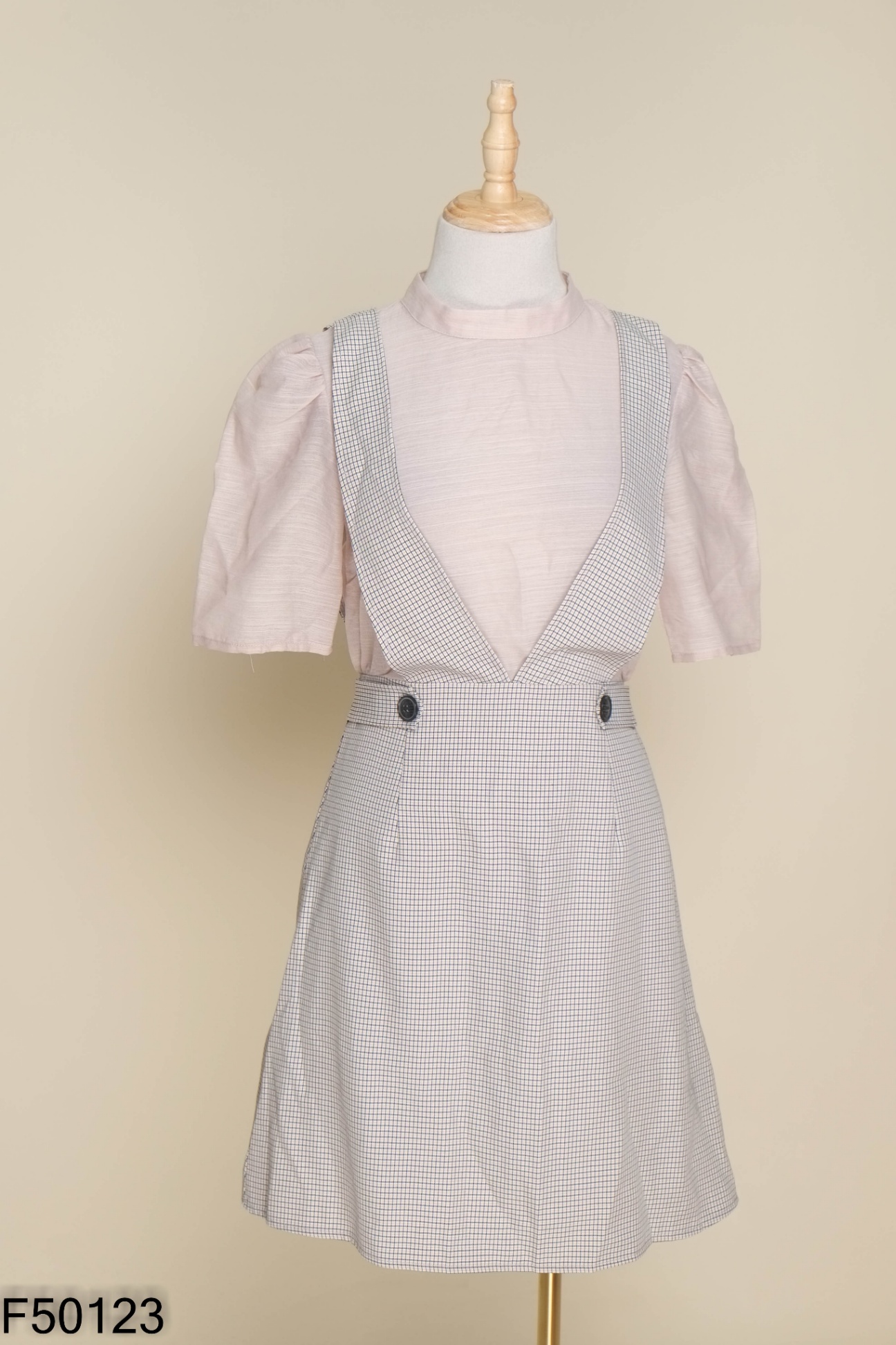 Váy be kẻ DAISY phối chiffon