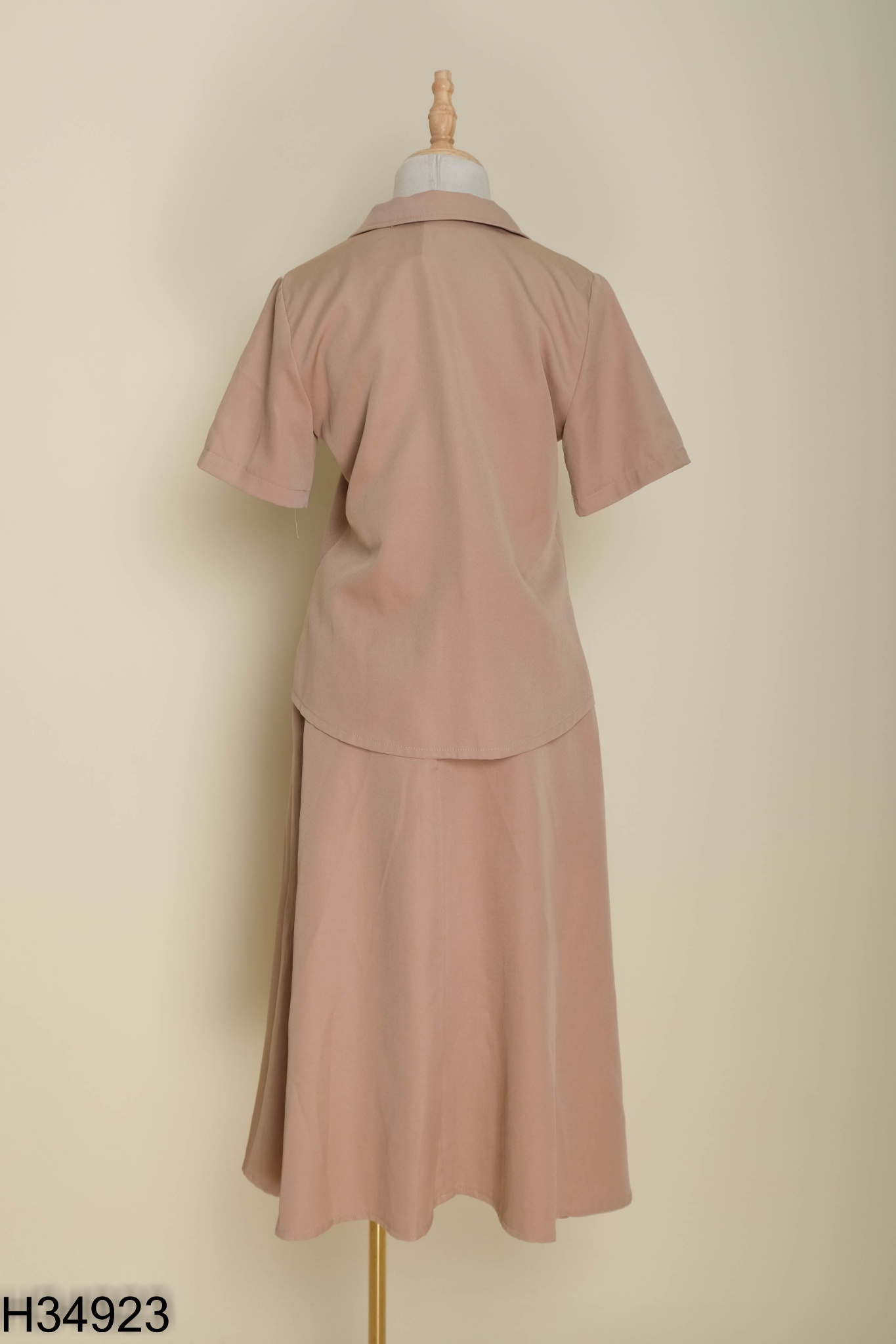SET Áo be LEO WEARING phối cúc + chân váy