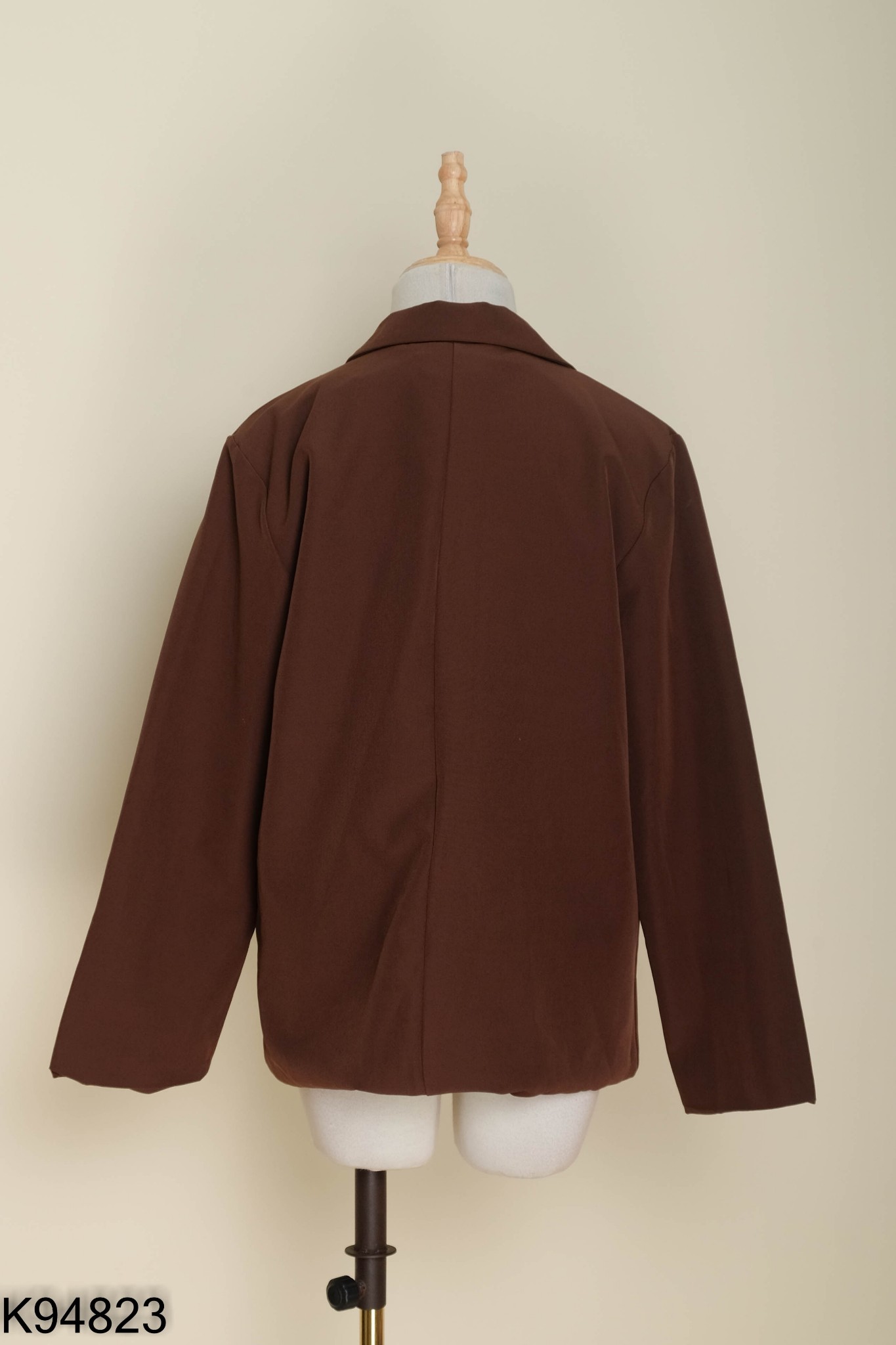 Áo blazer nâu 2 cúc