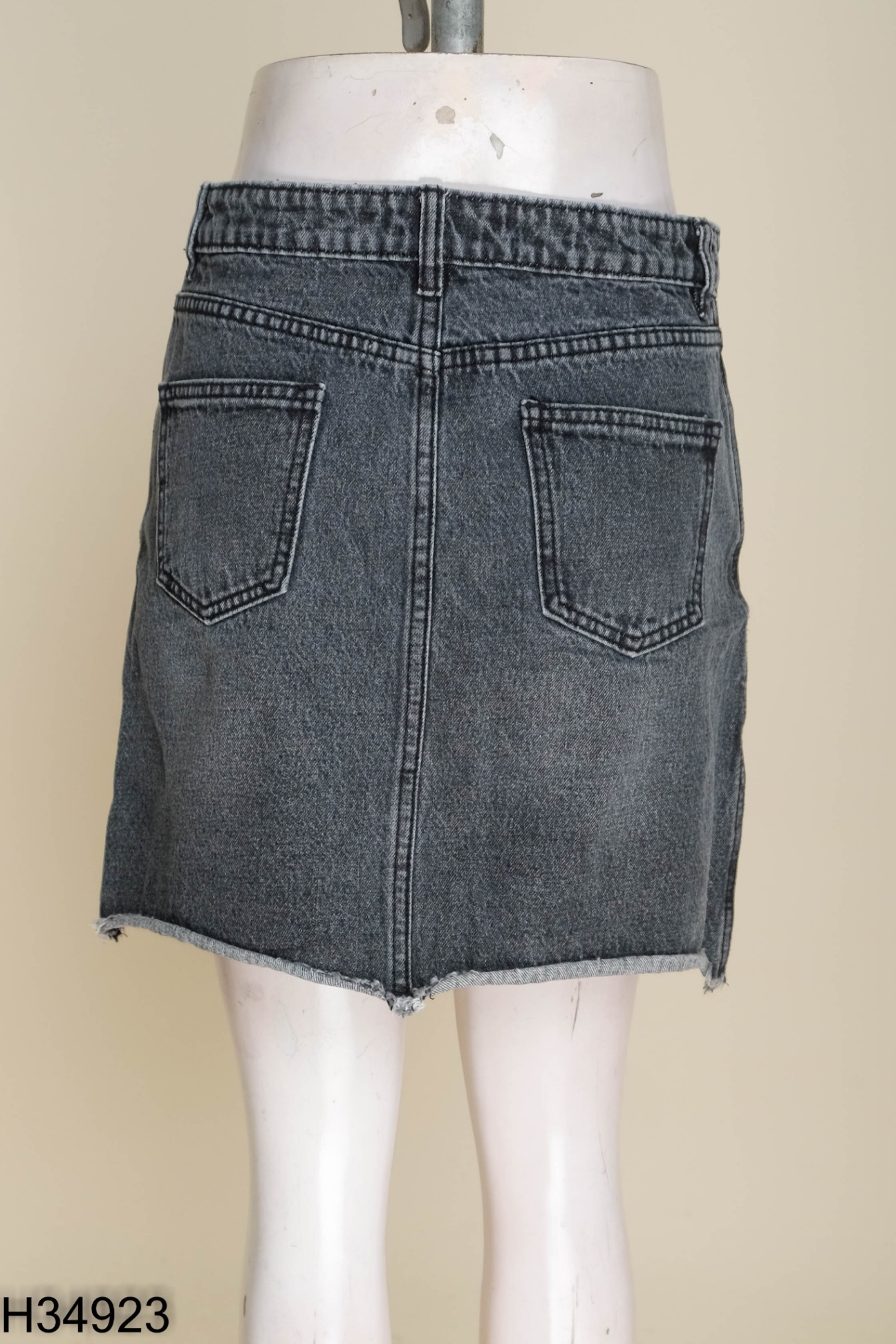 Chân váy IVY MODA jeans xám