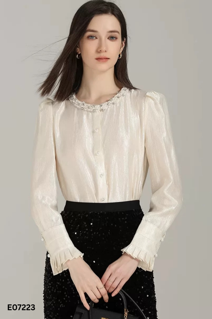 NEWTAG Áo be cổ viền ngọc
