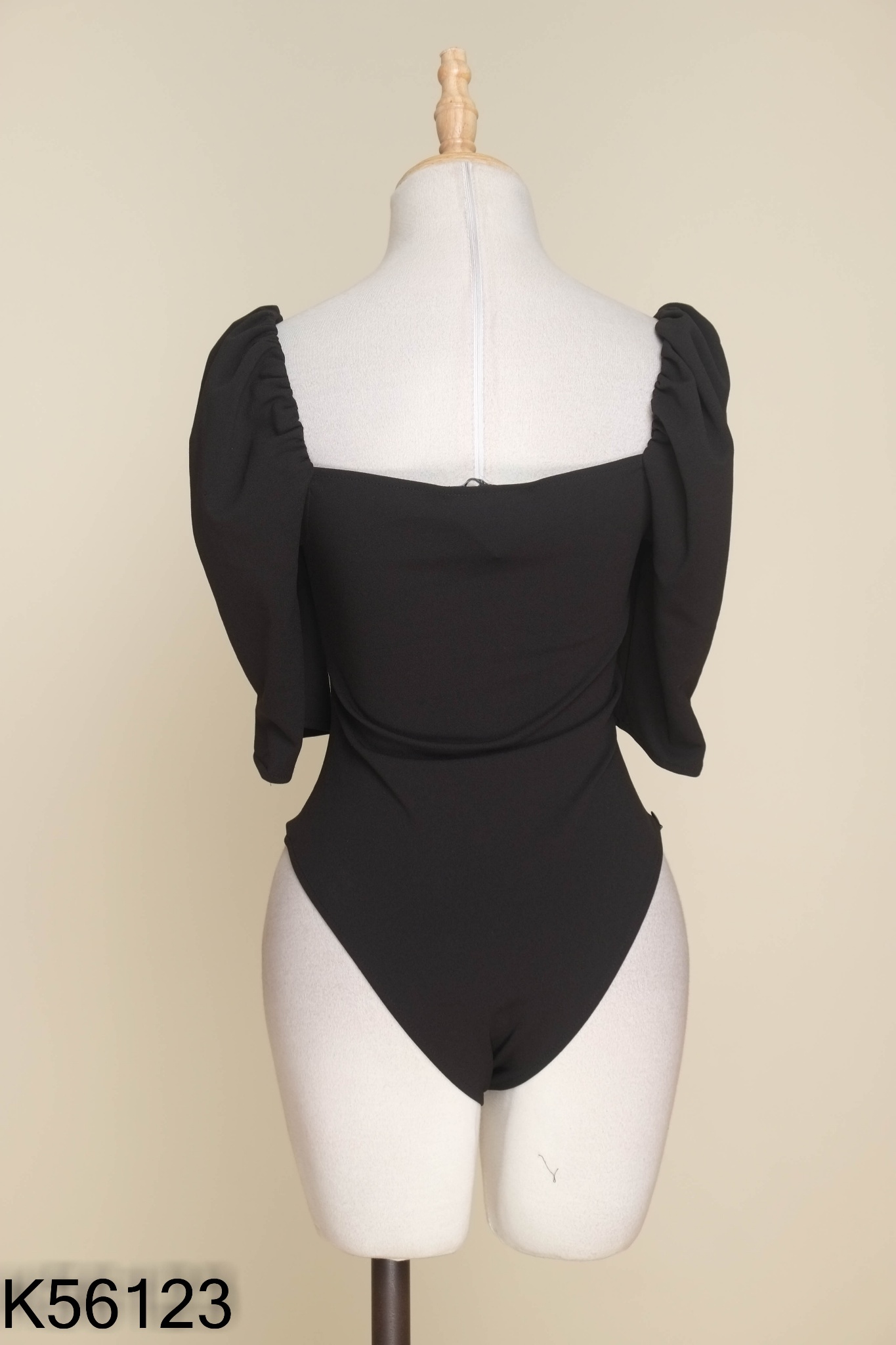 Bodysuit EVERLUXE đen trơn