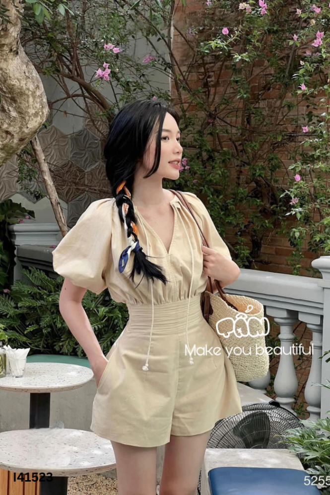 Jumpsuits be tay phồng