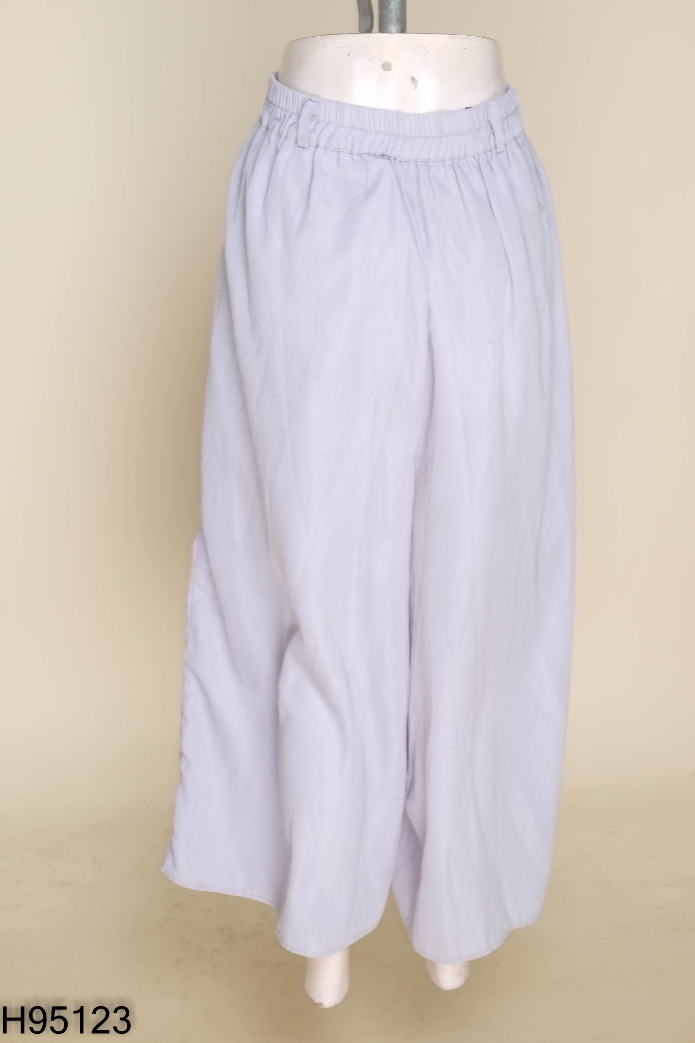 Quần culottes xám ghi