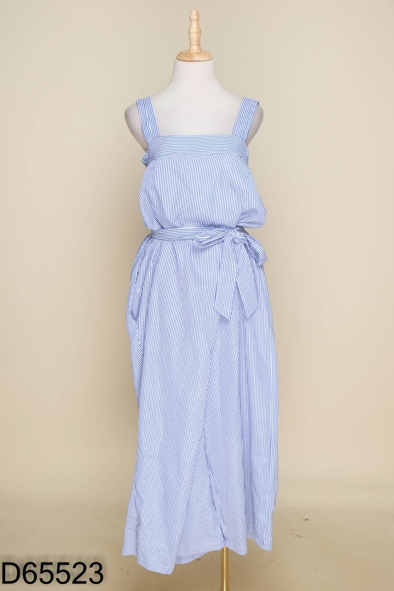 Jumpsuit 2s sọc trắng xanh