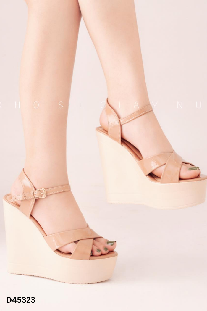Sandals be xuồng phối hồng