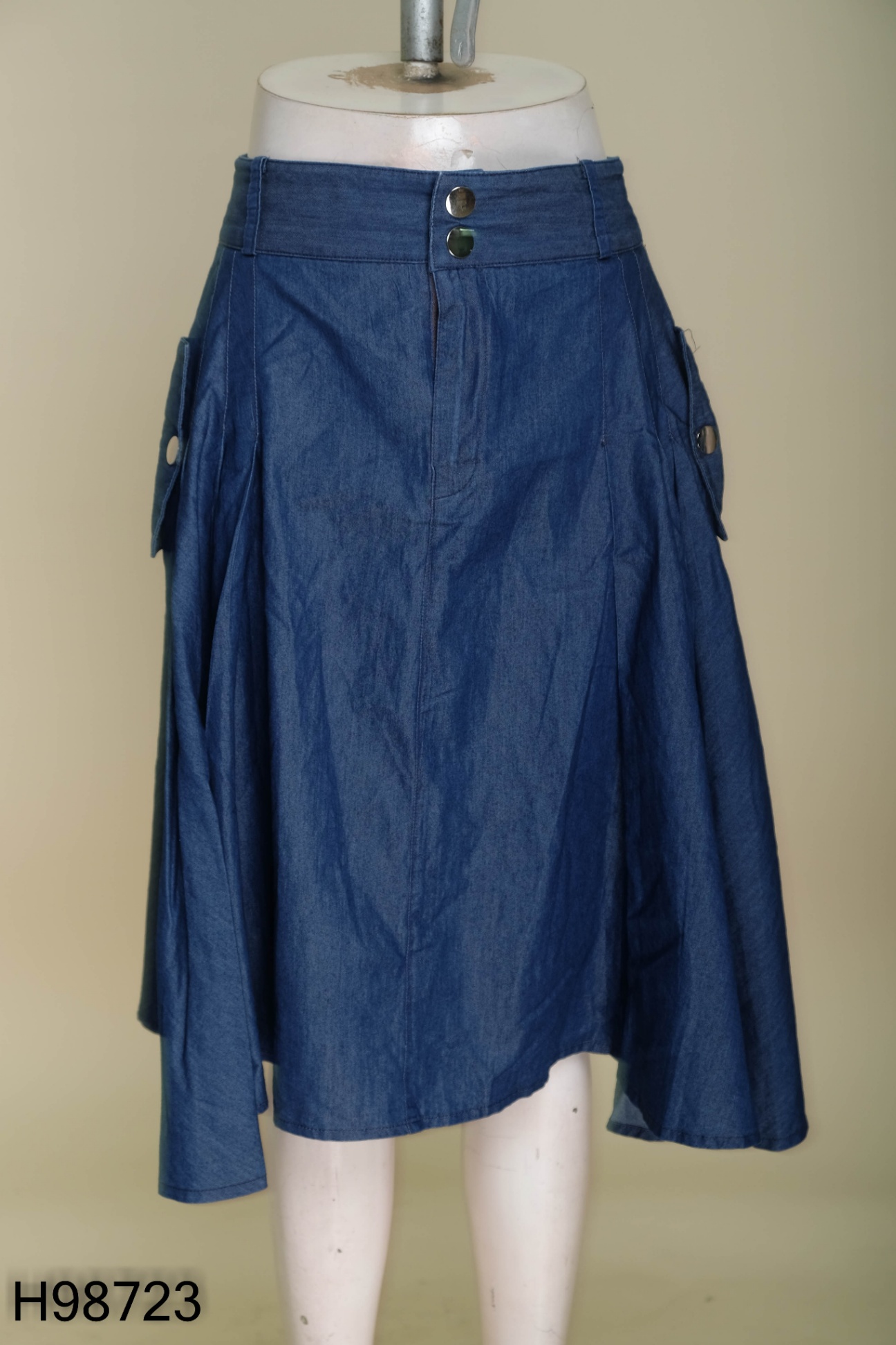 Chân váy ELISE jeans xanh