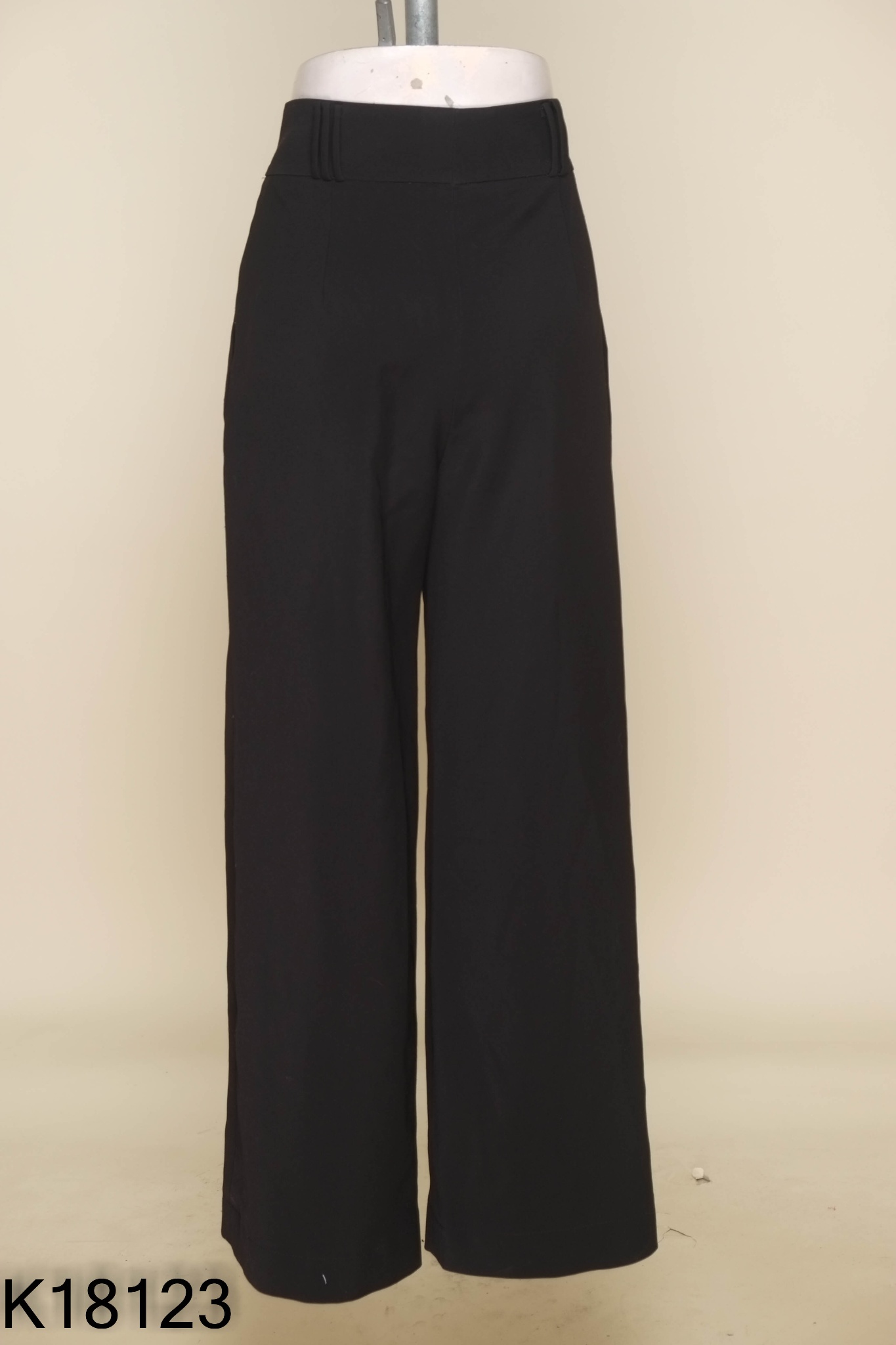 Quần culottes vải den