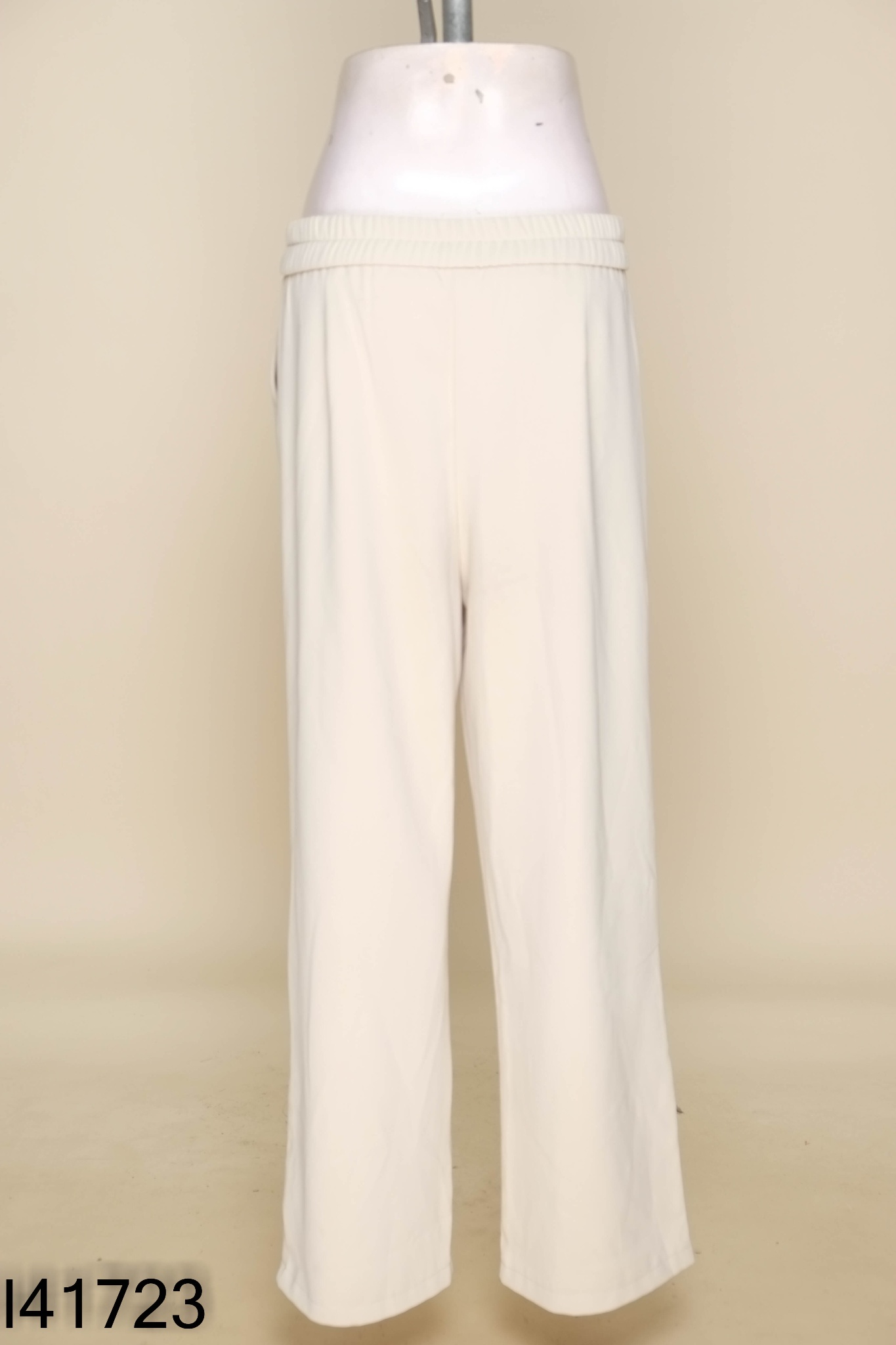 Quần culottes vải be chun eo