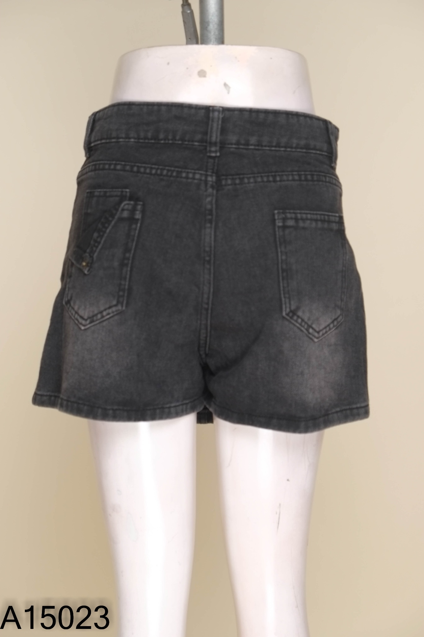 Chân váy jeans đen