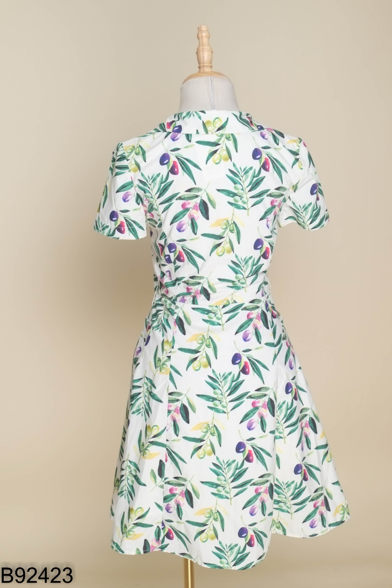 Váy be ADORE DRESS họa tiết xanh