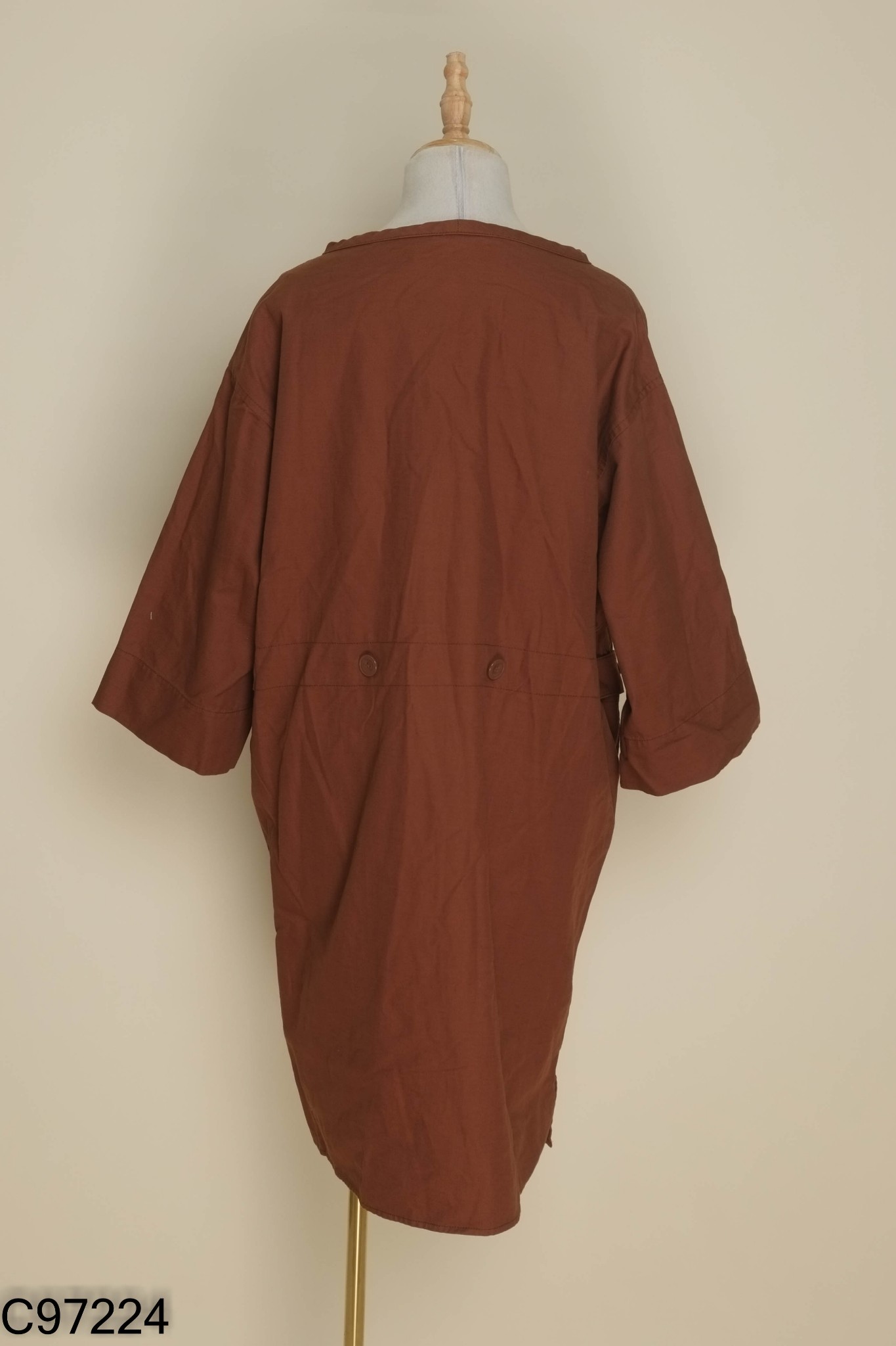 NEWTAG Váy jeans UNIQLO nâu