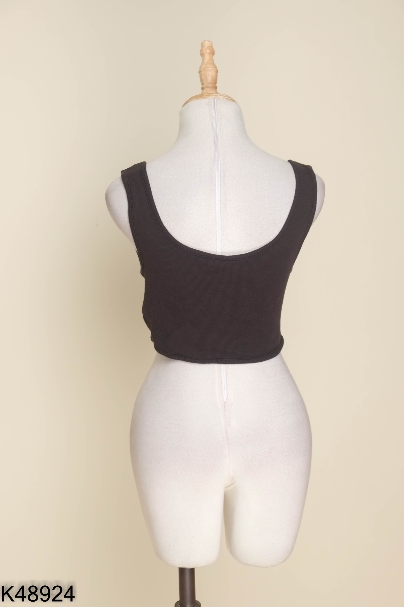 Áo sát nách COTTON ON đen ngắn