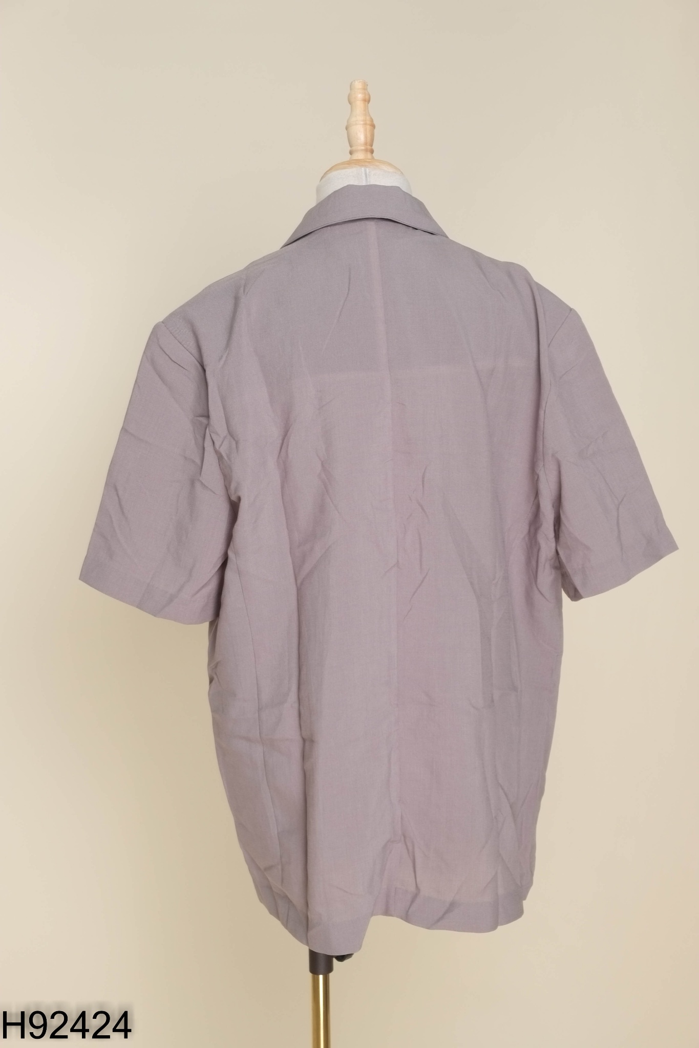 Áo blazer xanh ngắn tay