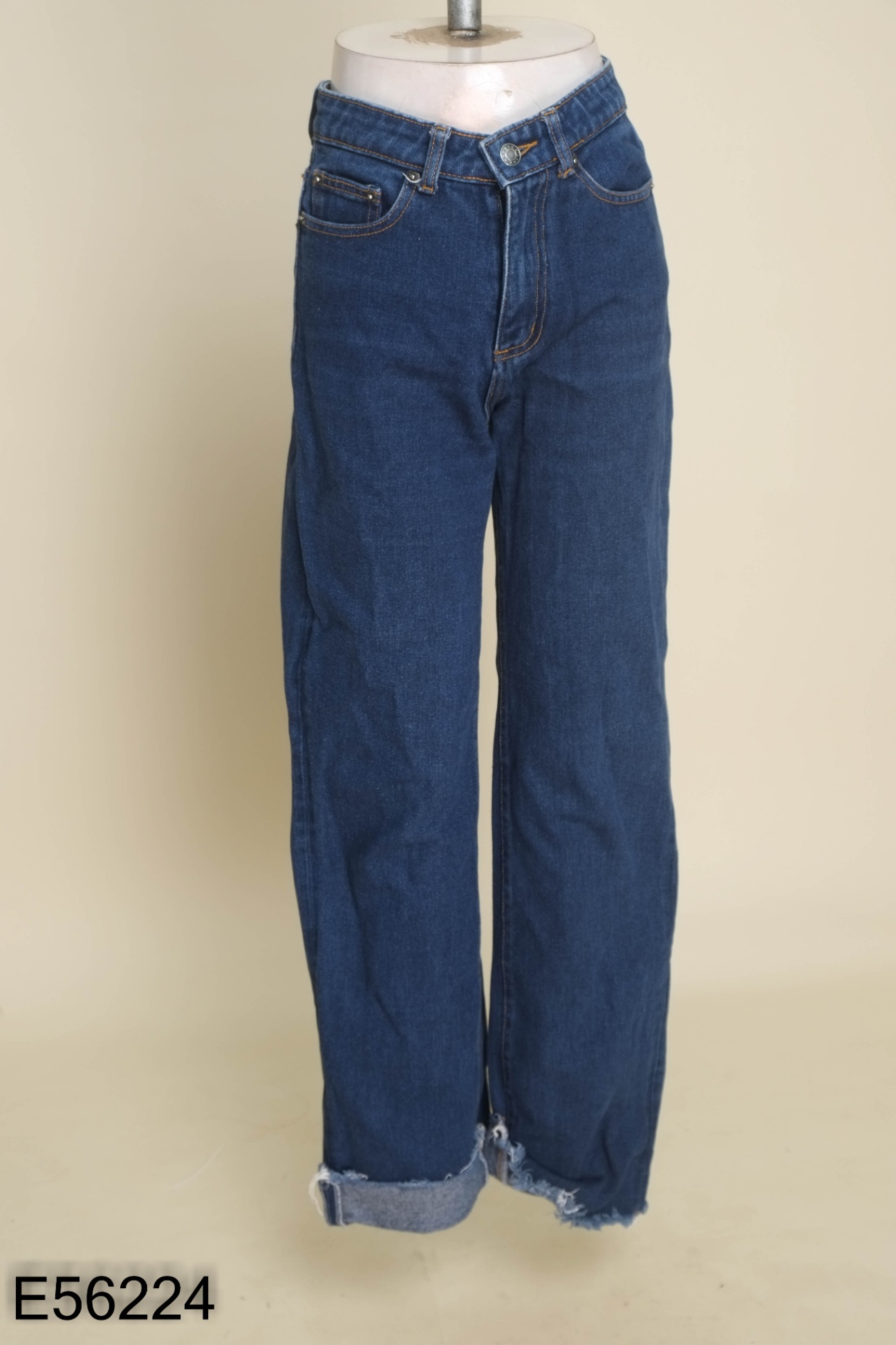 Quần jeans LIBE xanh đậm