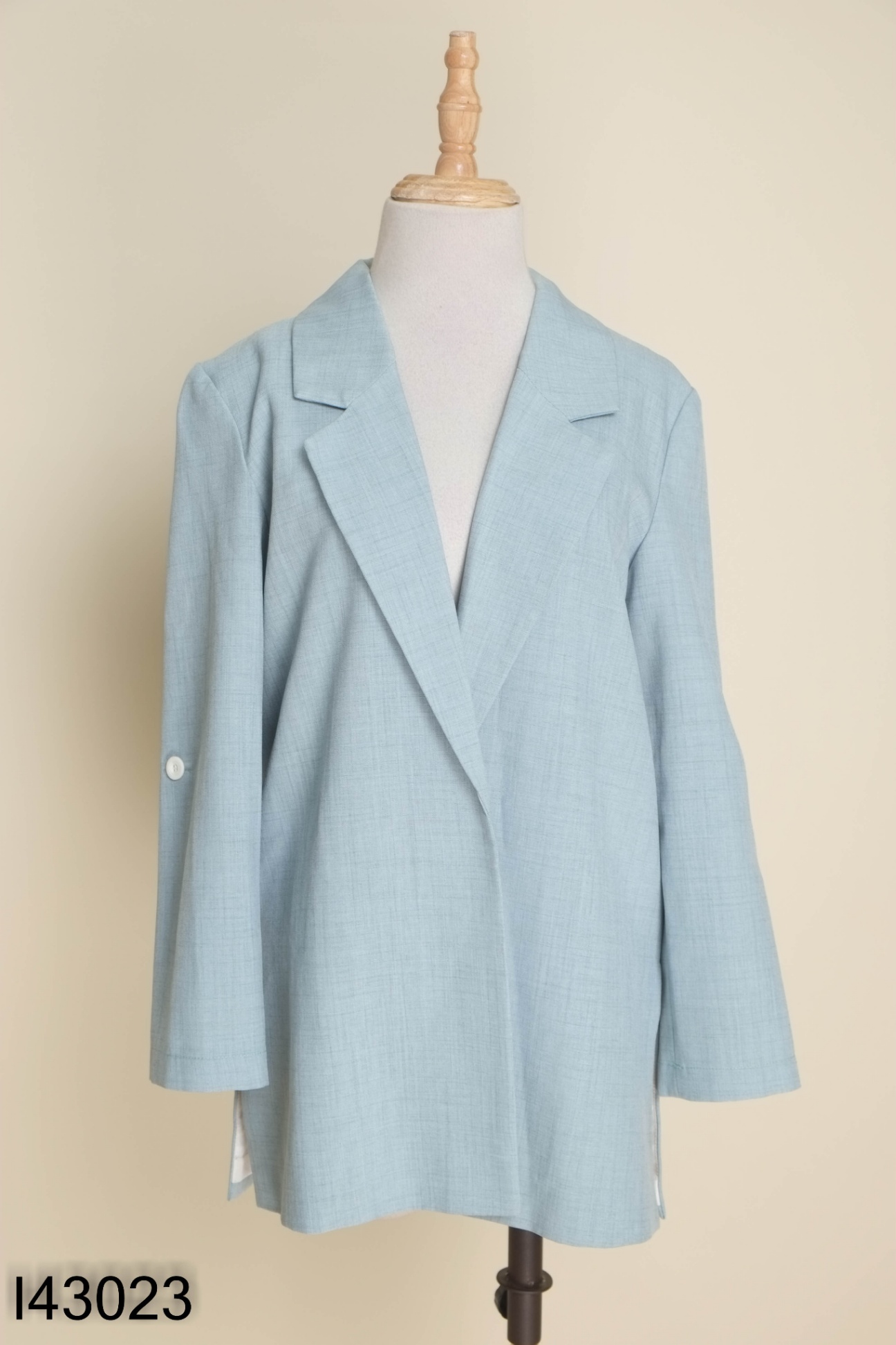 Blazer TIIN xanh trơn