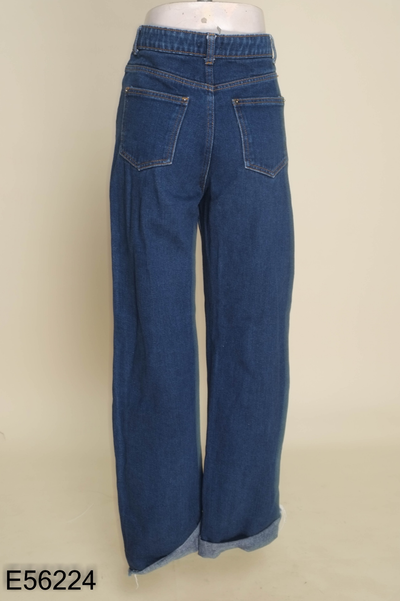 Quần jeans LIBE xanh đậm