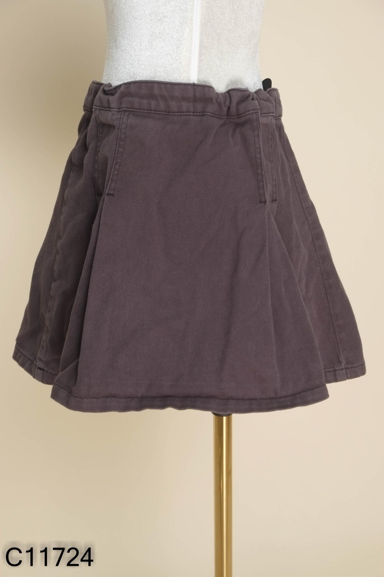 Chân váy HM jeans xám đen