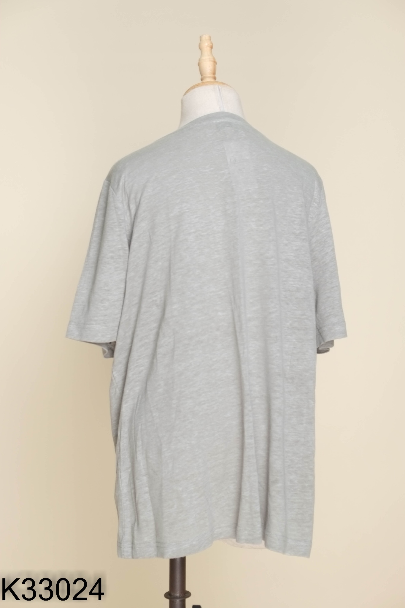 Áo COS thun xanh dáng rộng