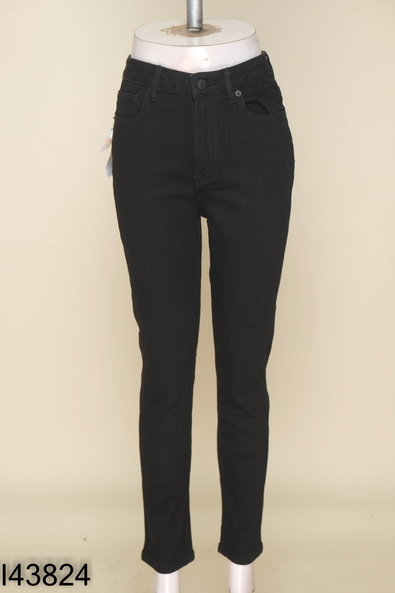 NEWTAG Quần ROUTINE baggy jeans đen