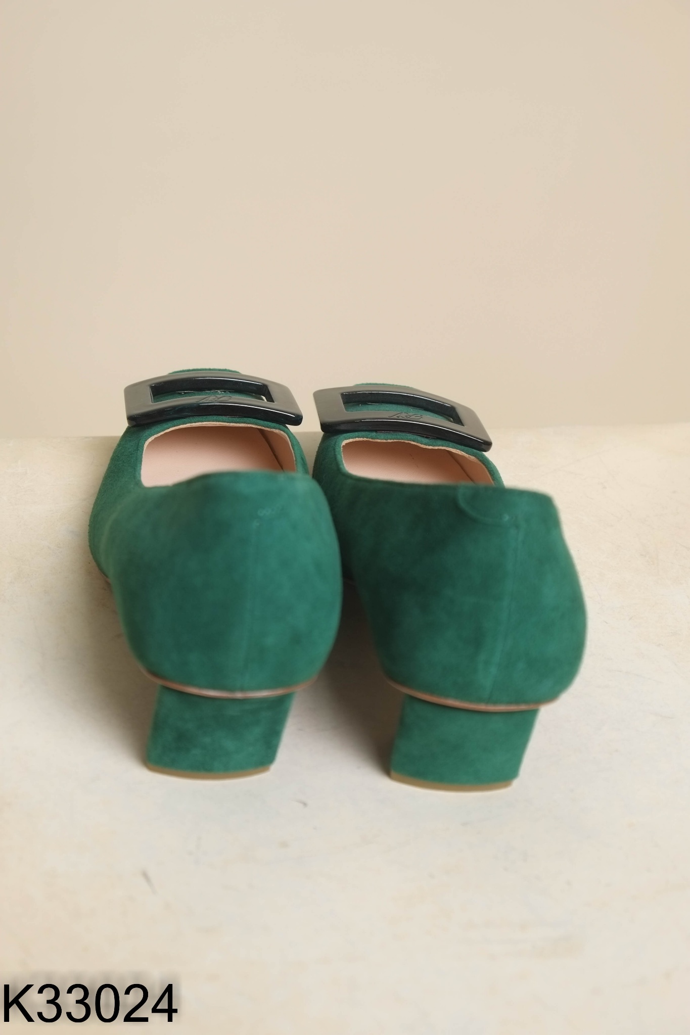 NEW Giày da lộn xanh