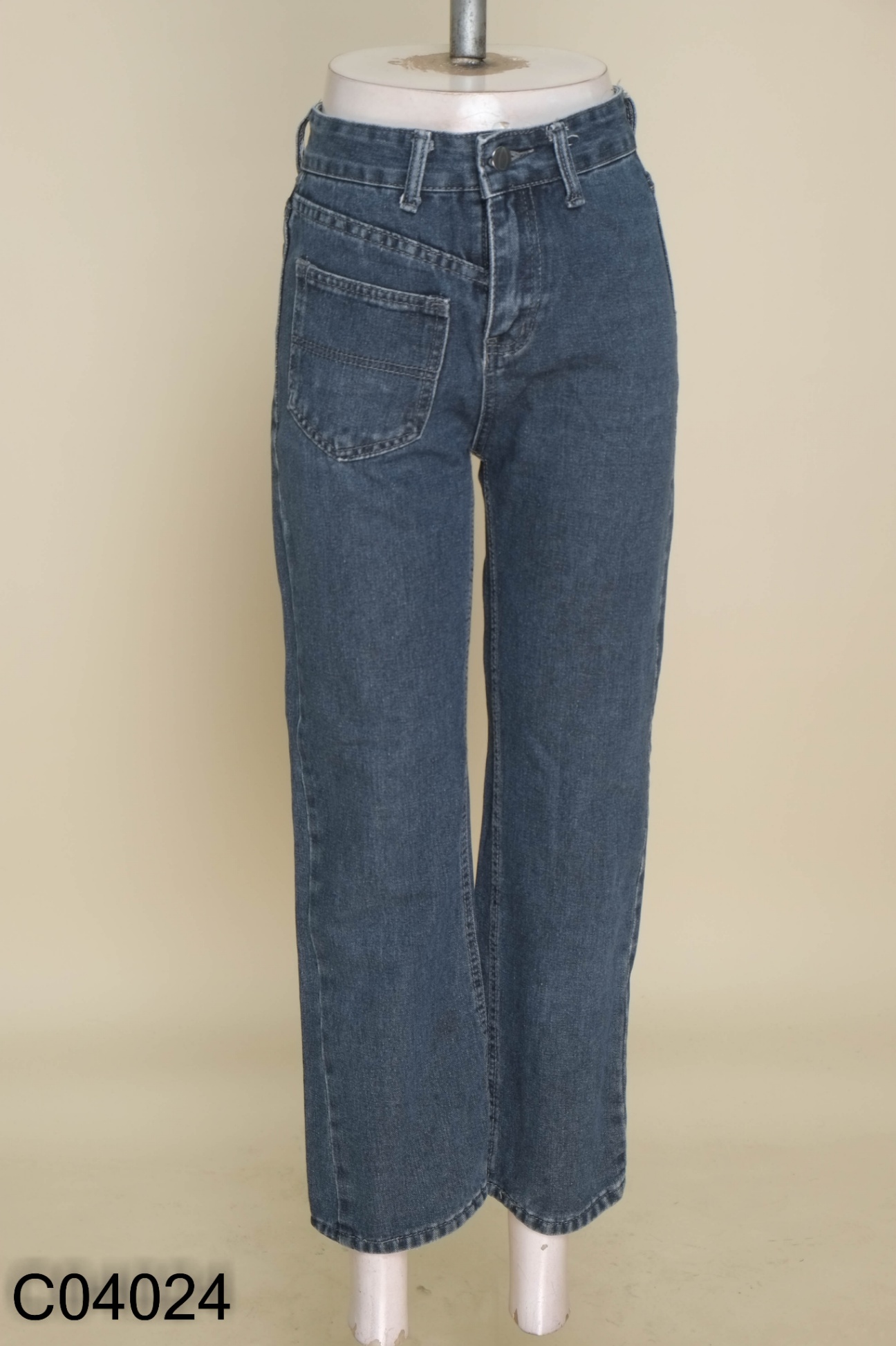 Quần jeans xám trơn